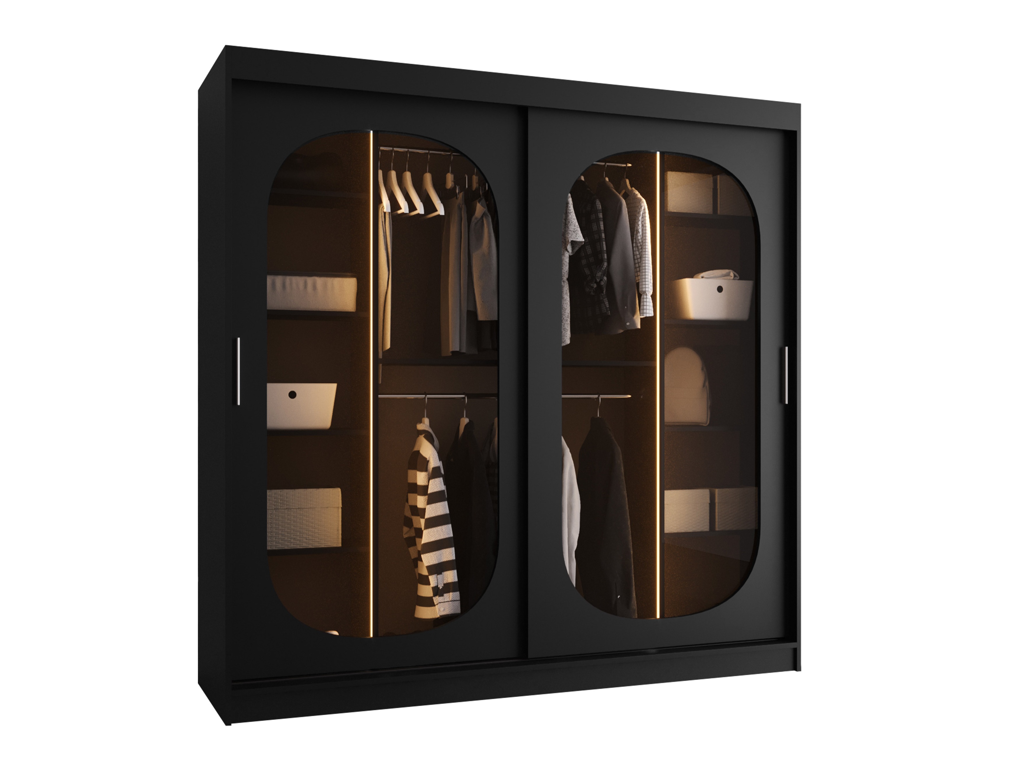 Riidekapp Hartford 521 (Must)