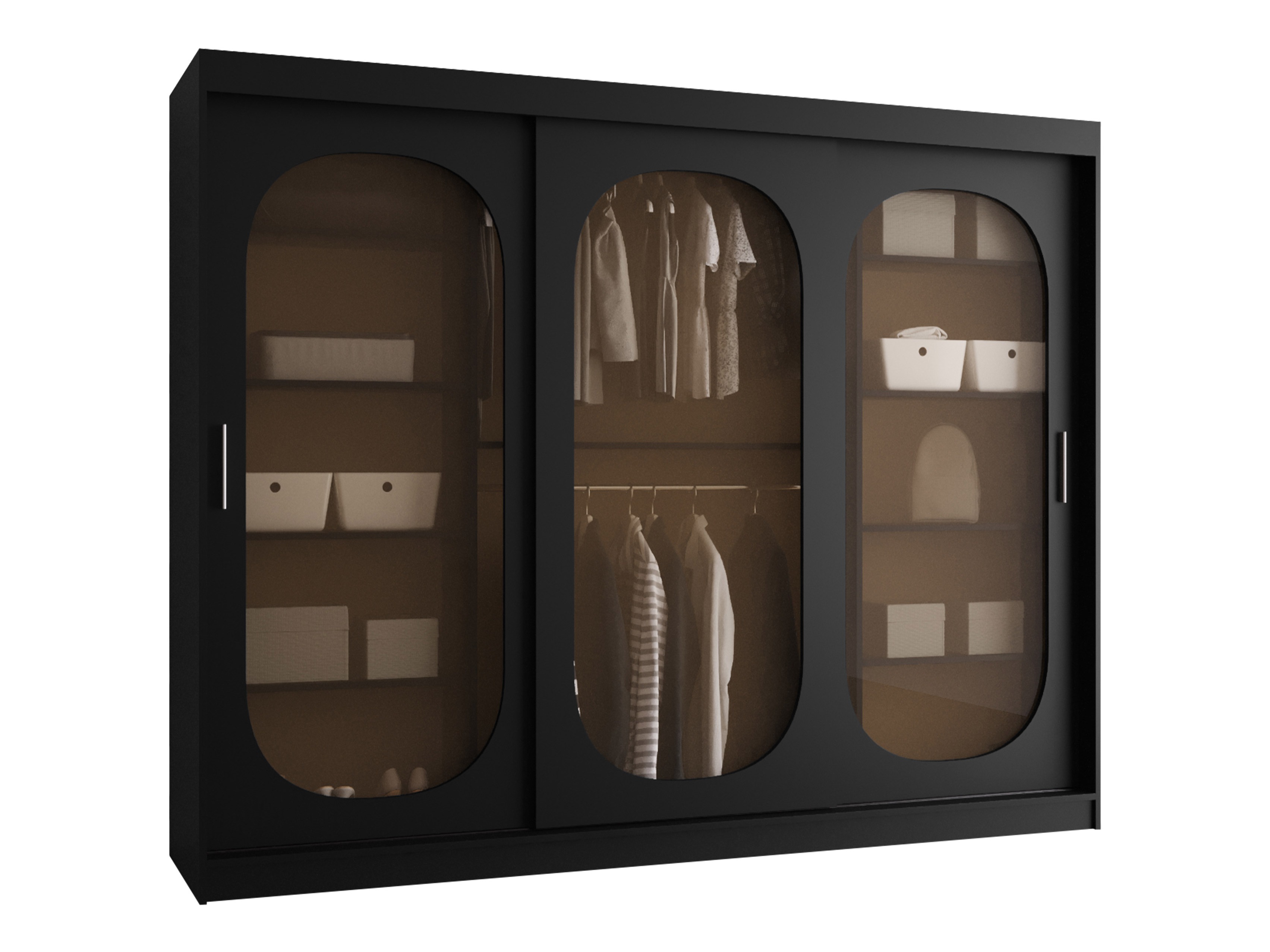 Riidekapp Hartford 522 (Must)