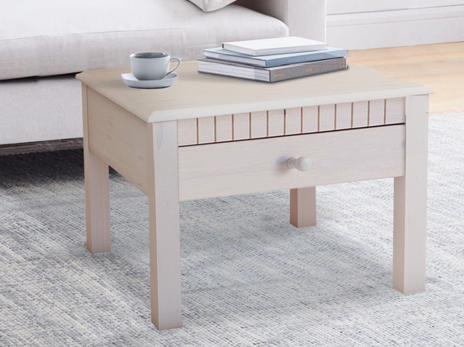 Diivanilaud Cavfelo 103 (Valge)