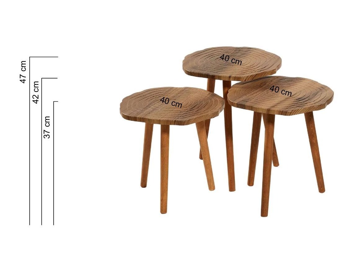 Diivanilaudade komplekt Kailua 2527