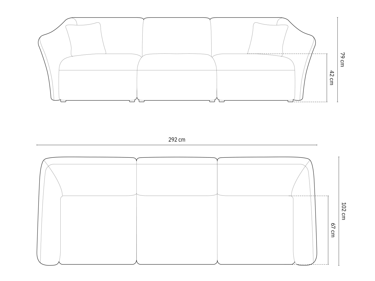Diivan Beckley 166 (Sicuro 55)