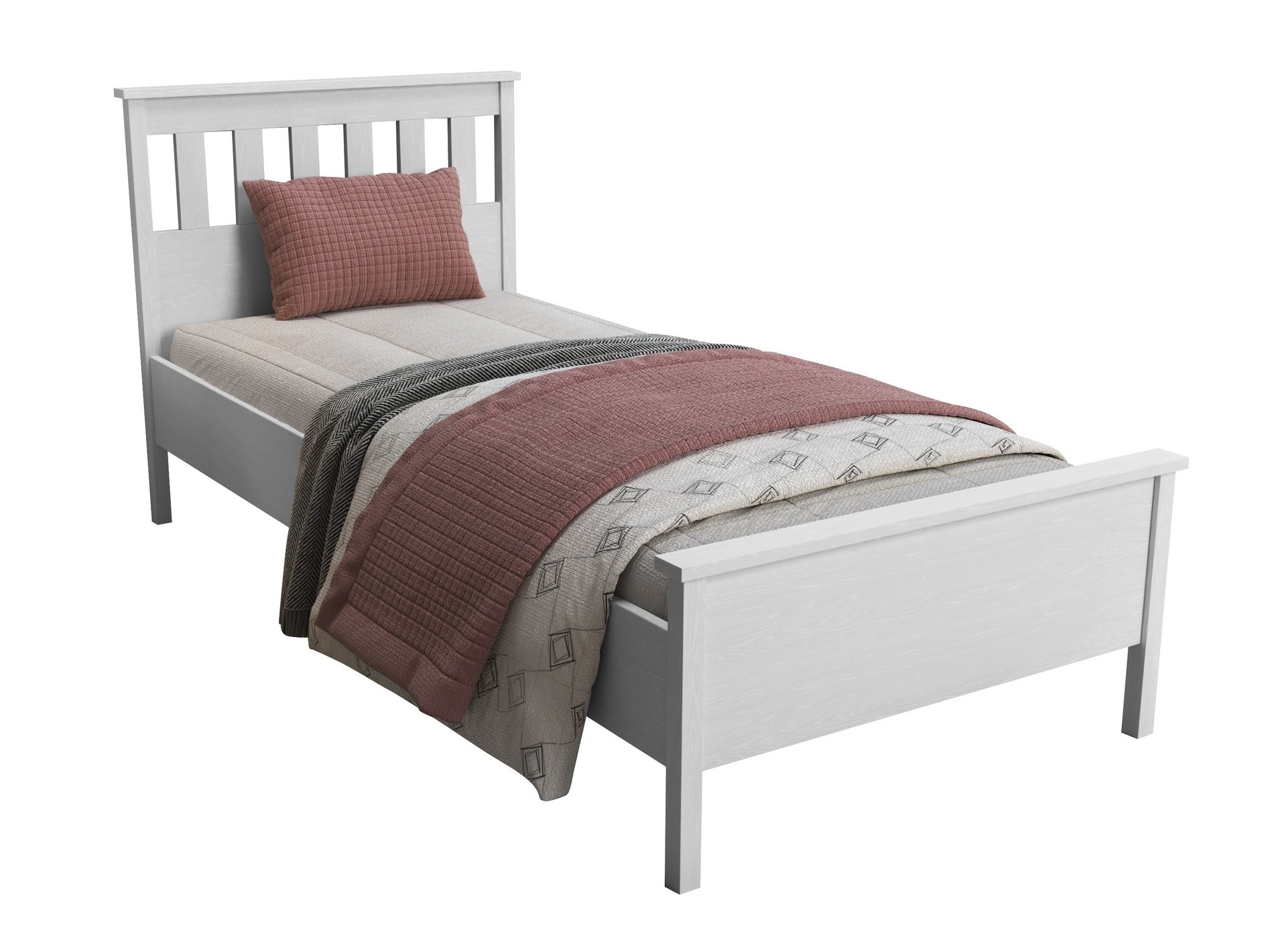 Voodi Ophfela 126 (90 x 190 cm)