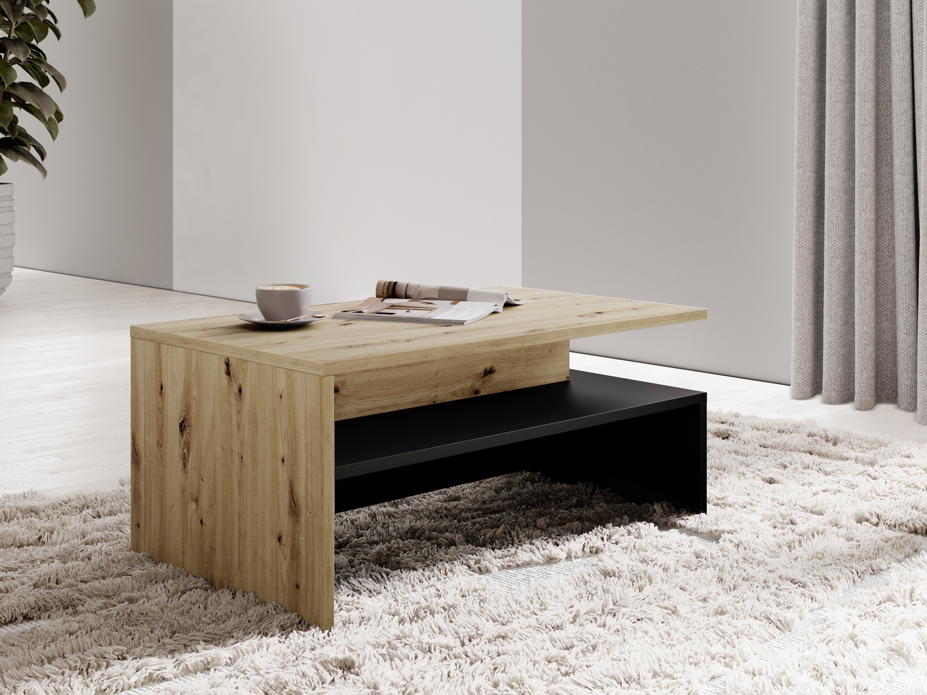 Diivanilaud Serodeu 103 (Artisan tamm + Matt must)