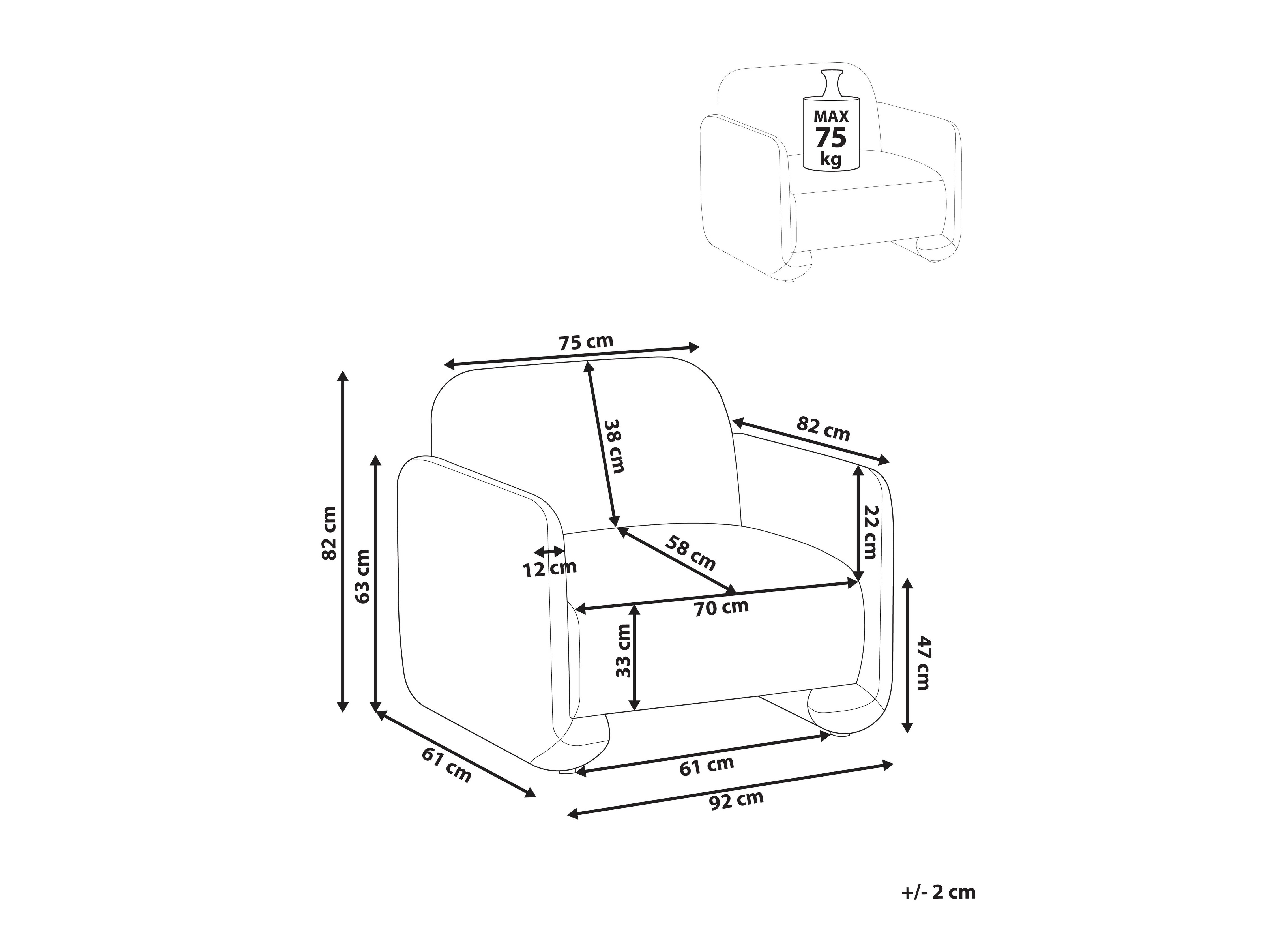 Tugitool Berwyn 2701 (Valge)