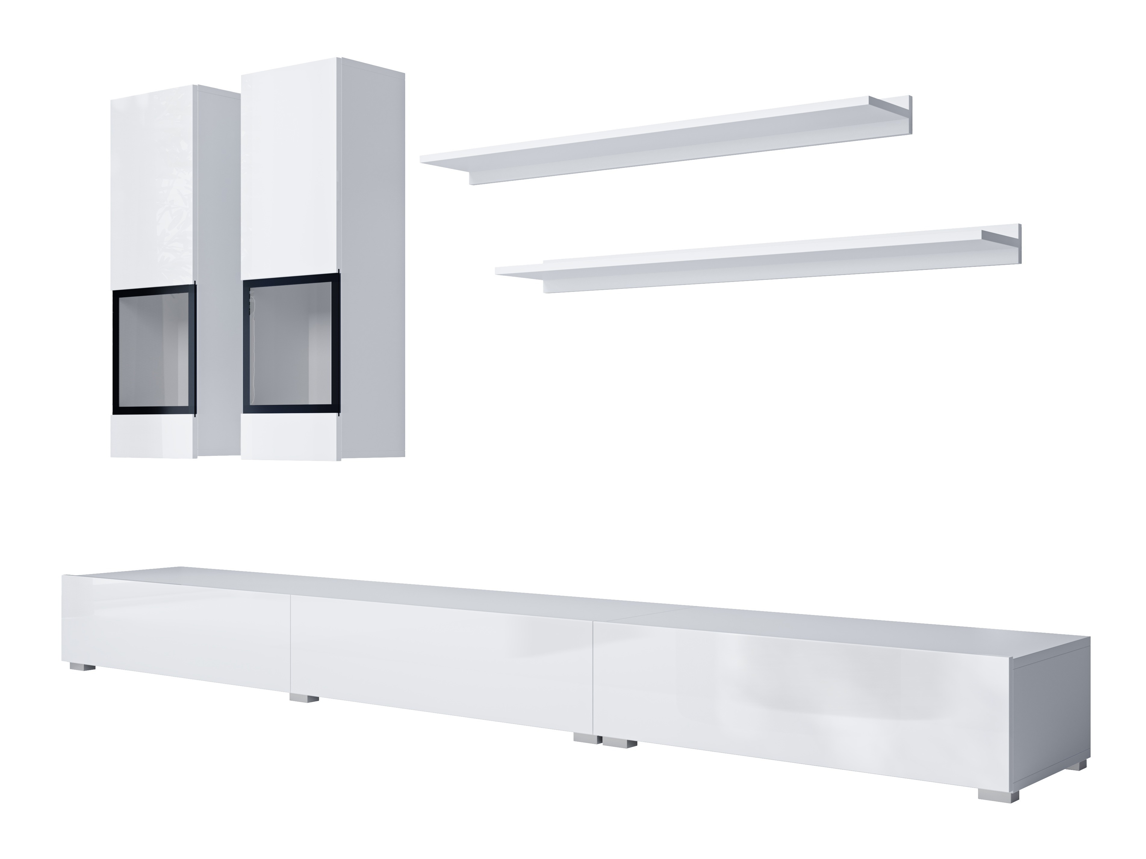Elutoa komplekt Serodeu 100 (Valge + Läikiv valge)