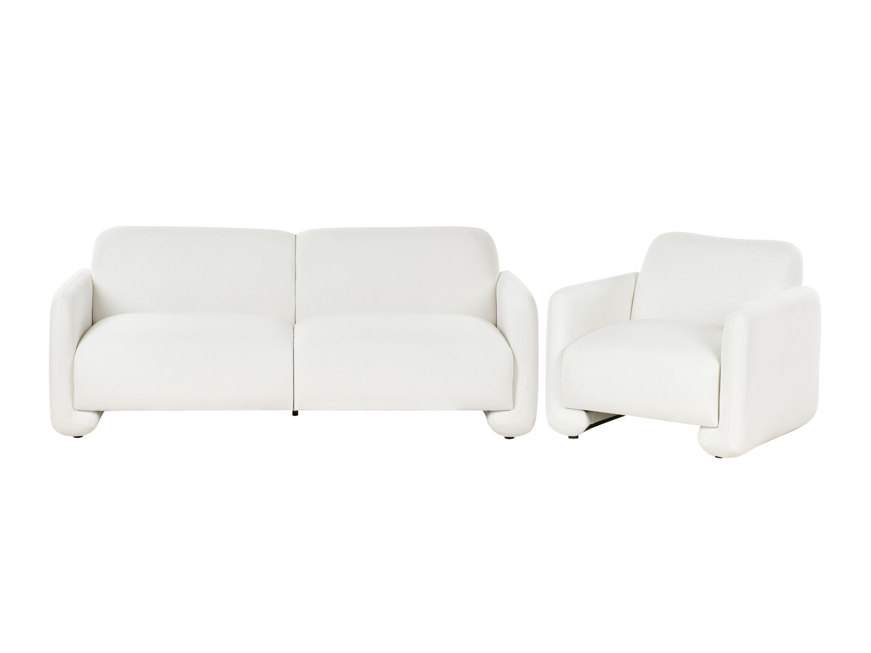 Pehme mööbli komplekt Berwyn 2703 (Valge)