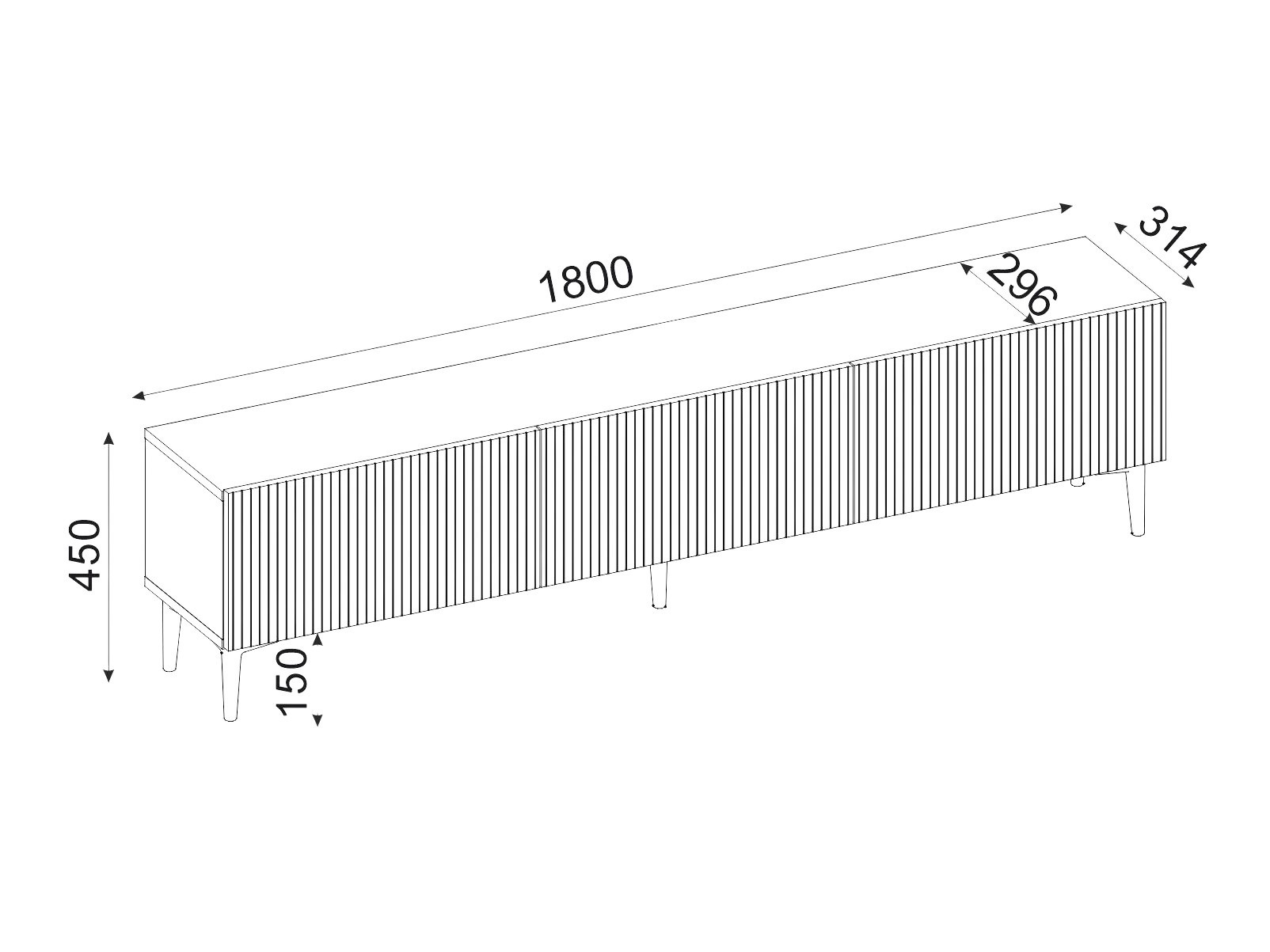 TV-alus Kailua 2547 (Tamm)
