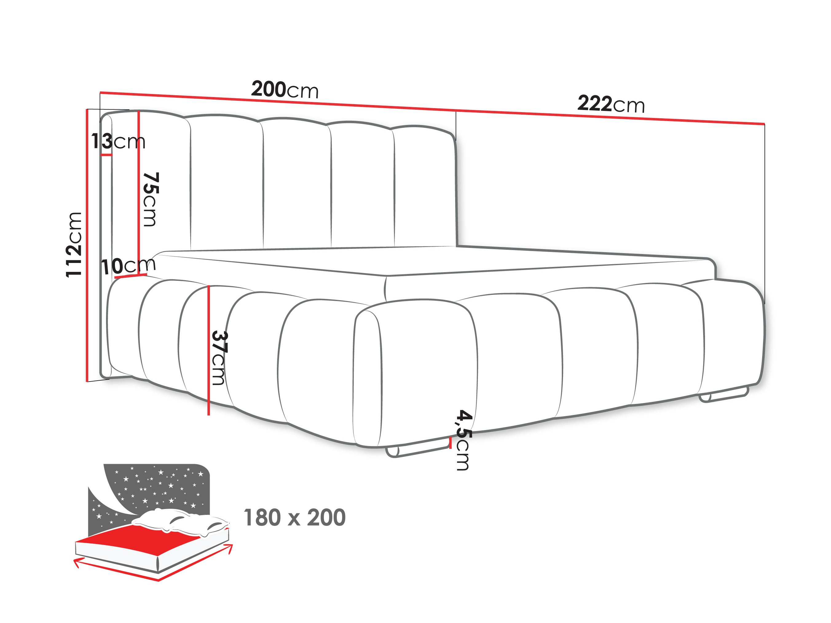 Voodi TrendyNest 106 (Abriamo 4)