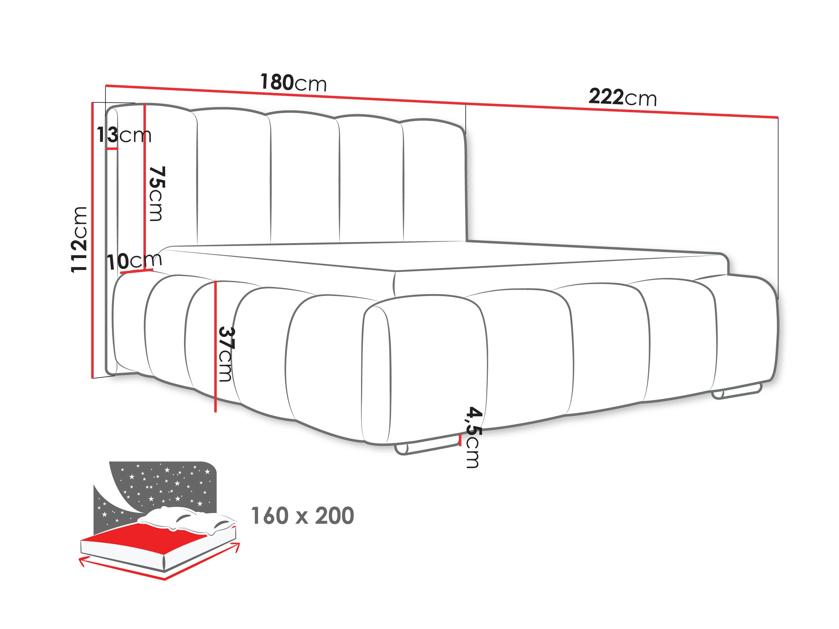 Voodi TrendyNest 106 (Abriamo 8)