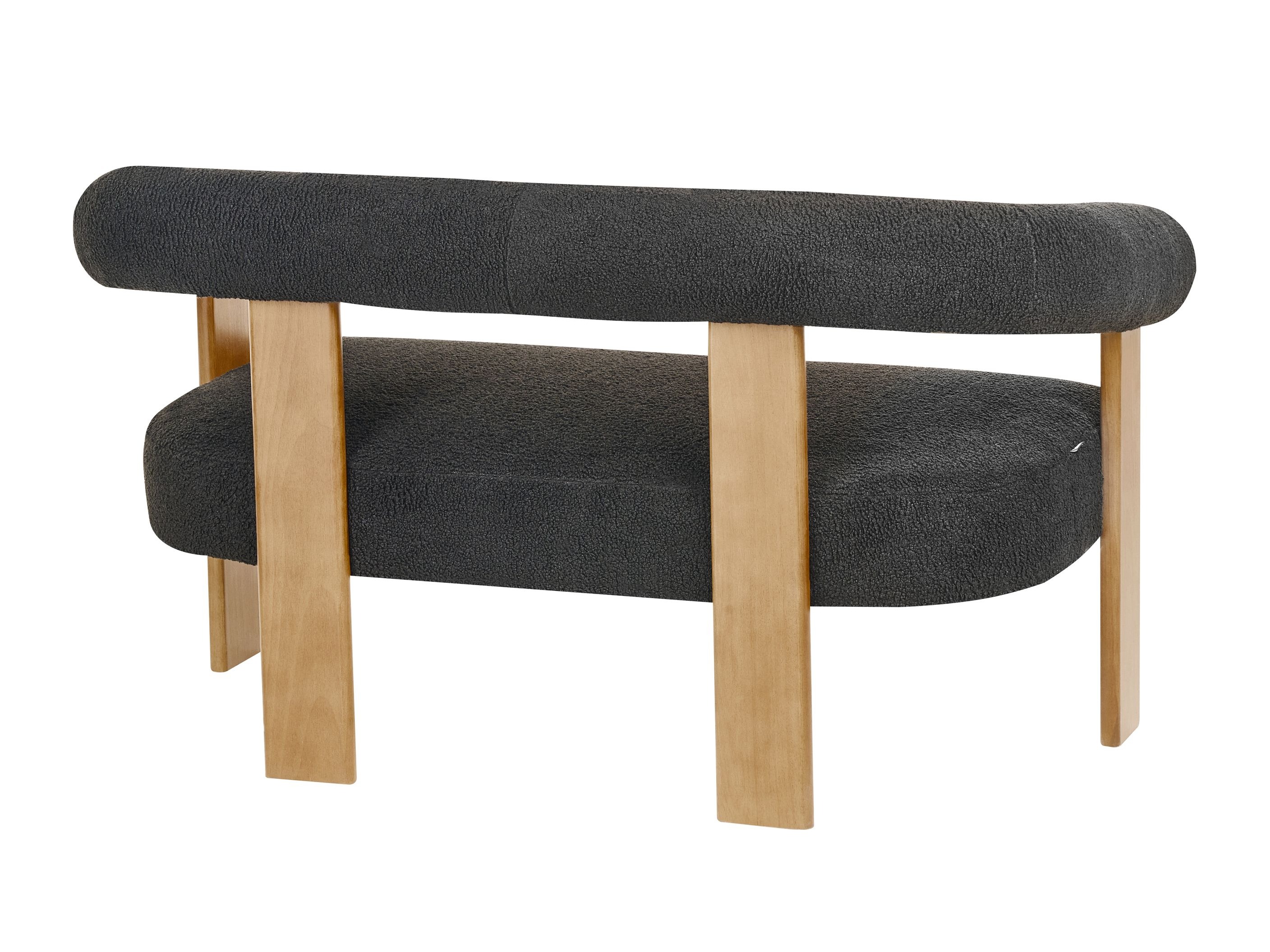 Pehme mööbli komplekt Berwyn 2710 (Must + Ere puit)