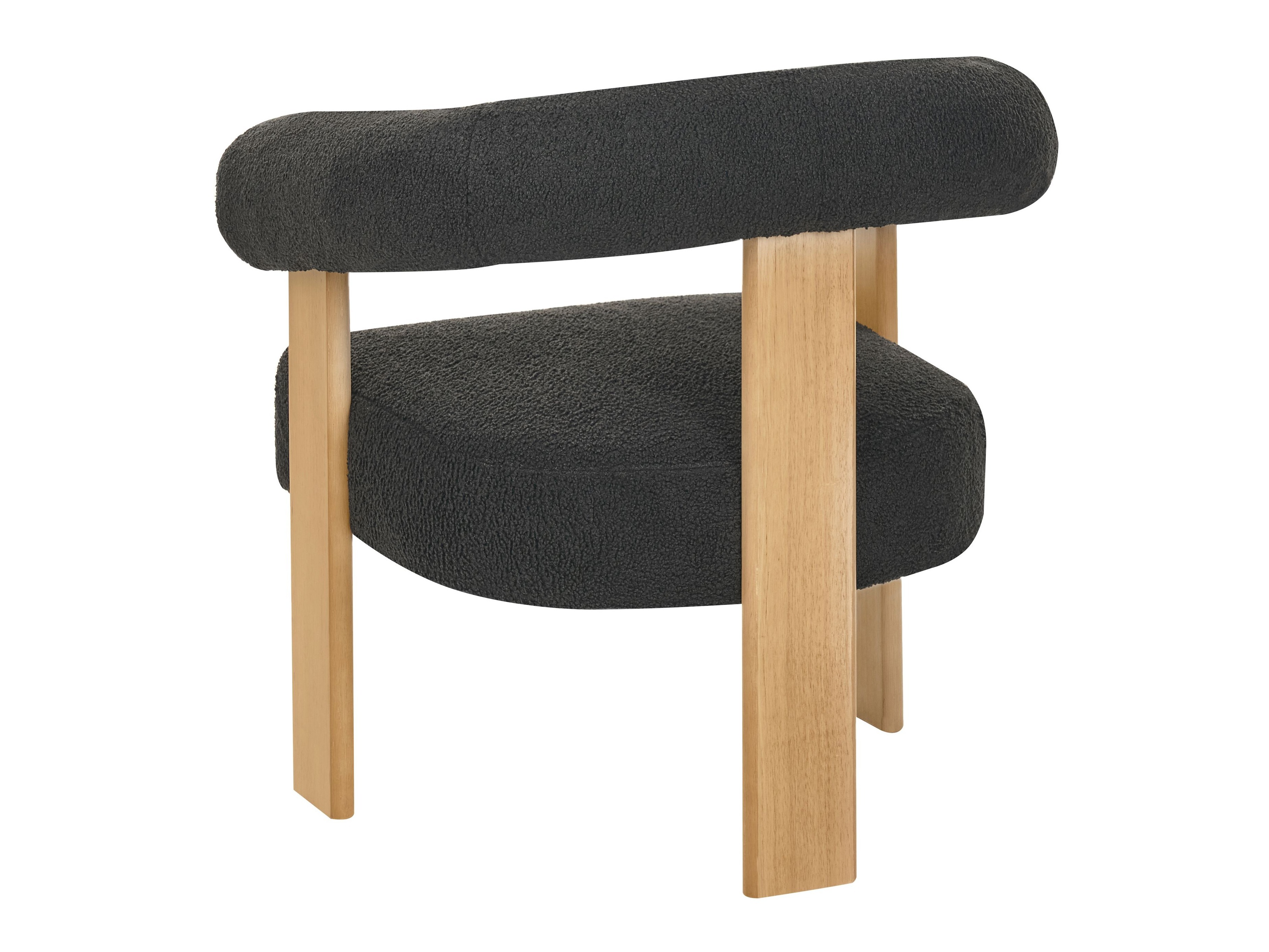 Pehme mööbli komplekt Berwyn 2710 (Must + Ere puit)