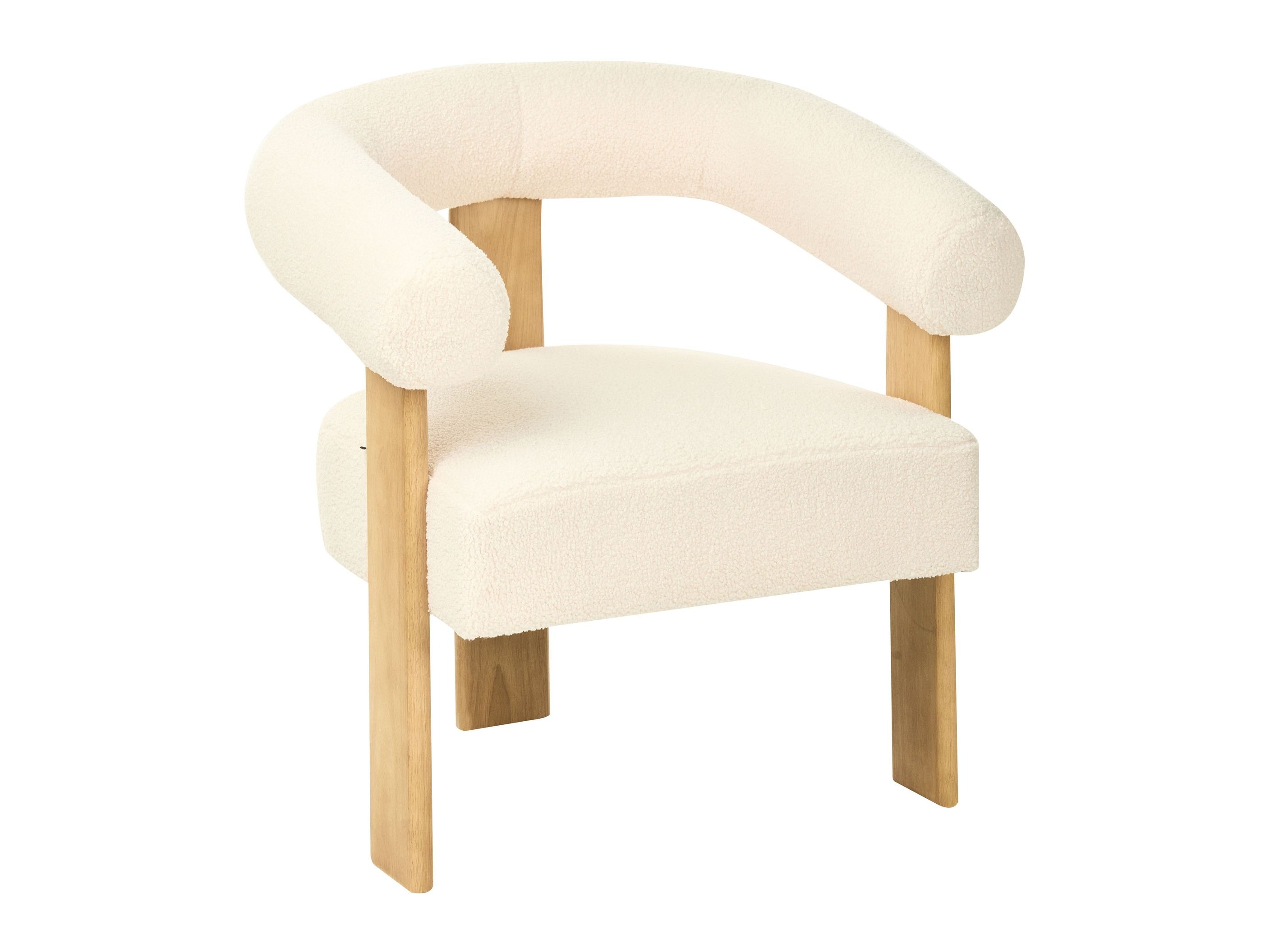 Pehme mööbli komplekt Berwyn 2710 (Valge + Ere puit)