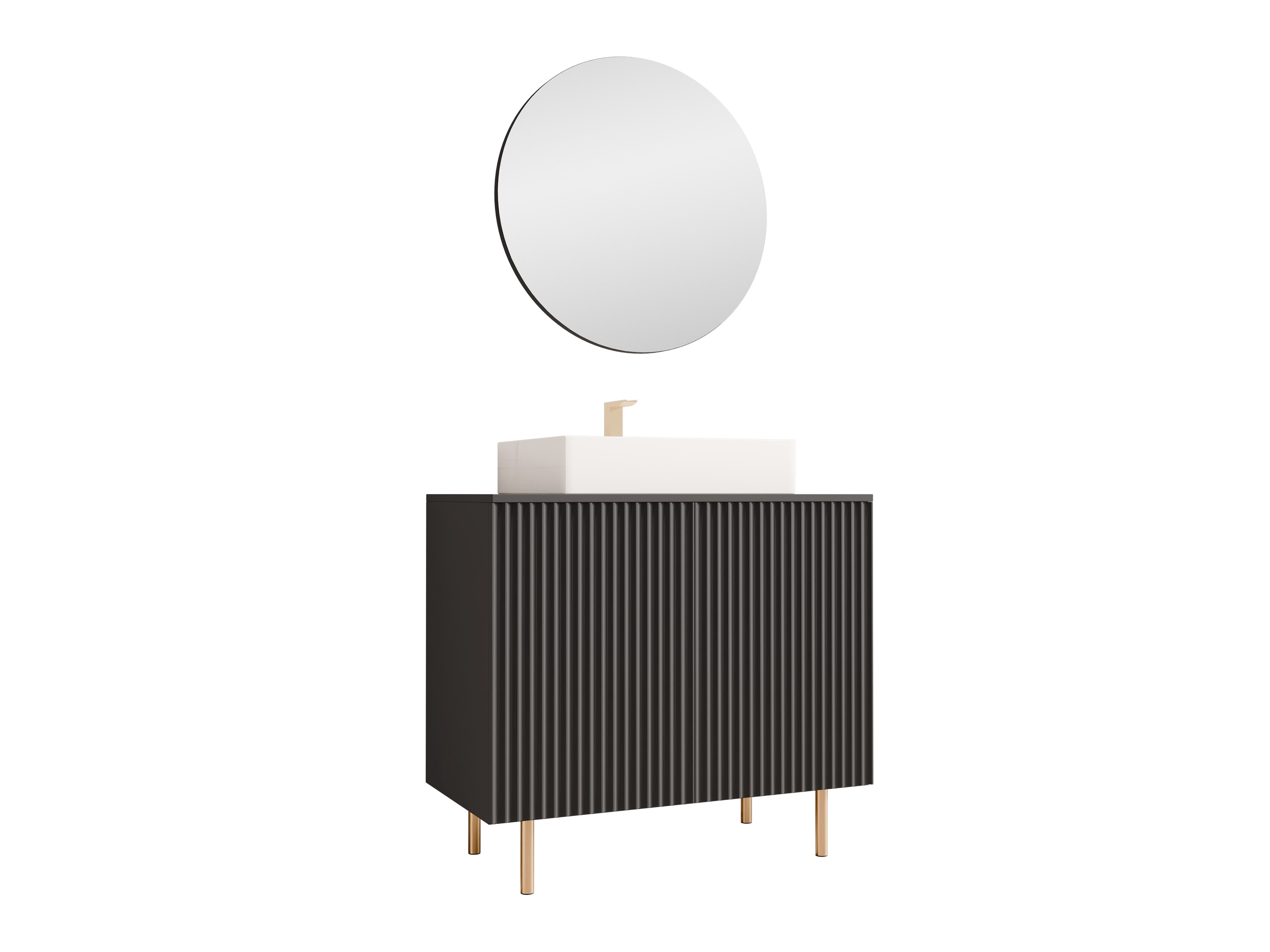 Vannitoakomplekt Decus I (Must)