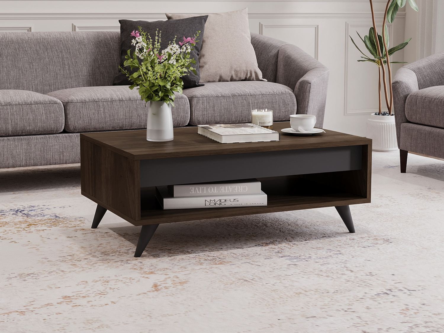 Diivanilaud Kailua 2561 (Pähkel)