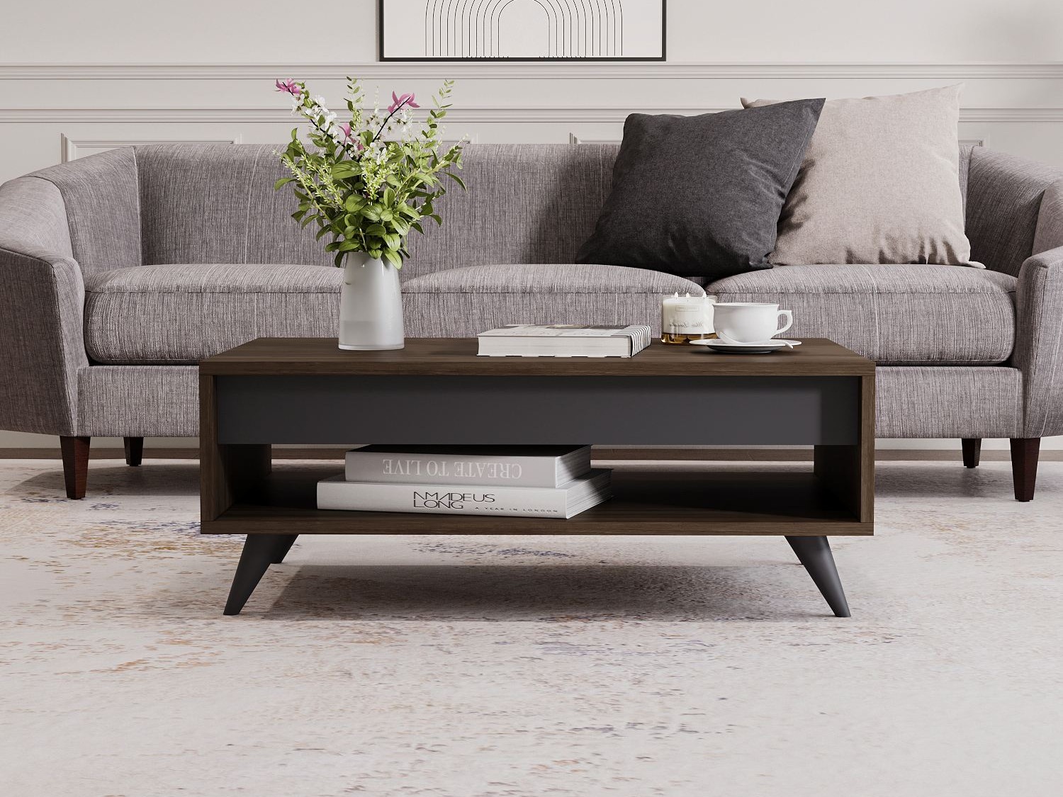 Diivanilaud Kailua 2561 (Pähkel)