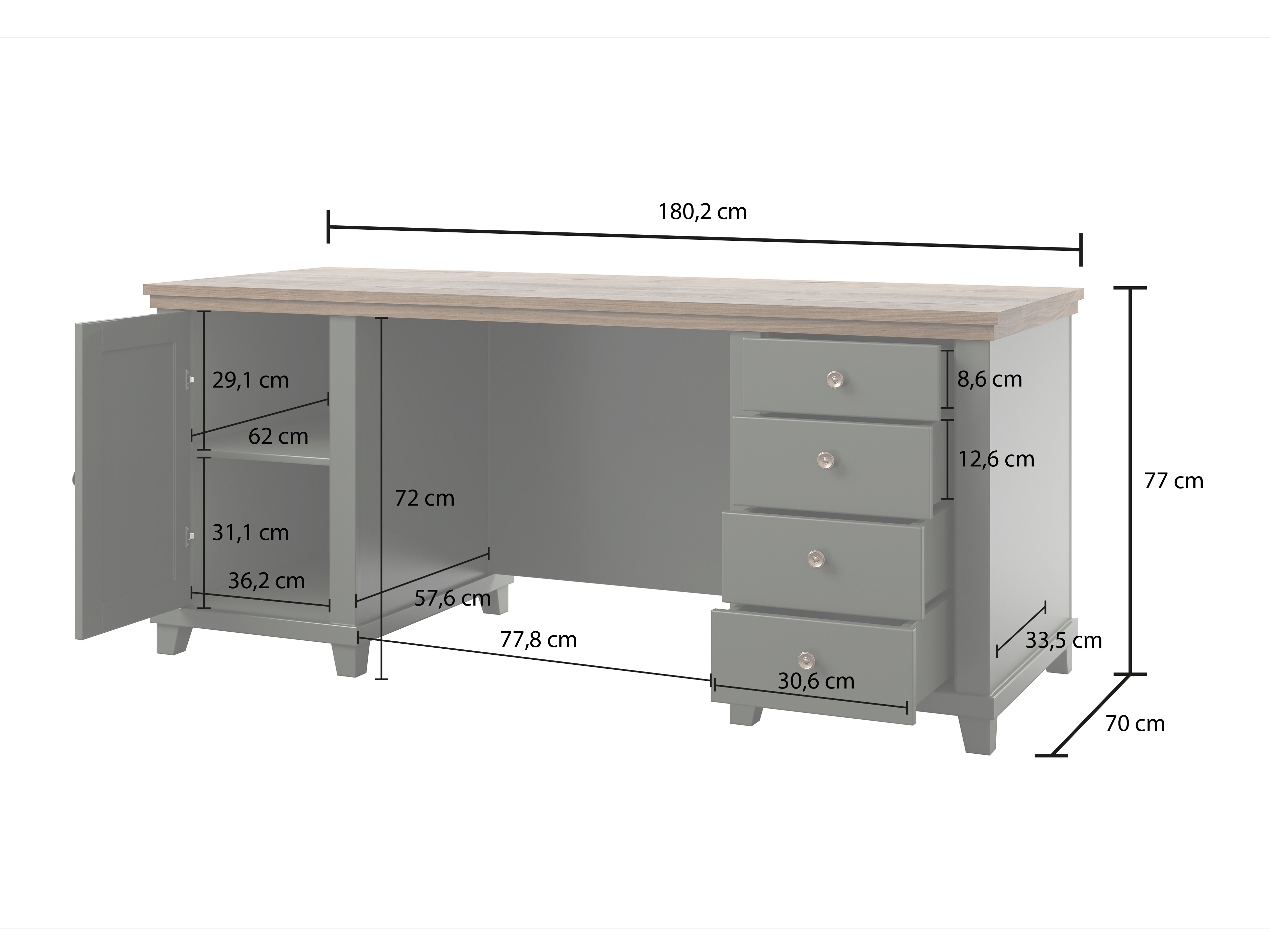 Kirjutuslaud Tolnue 133