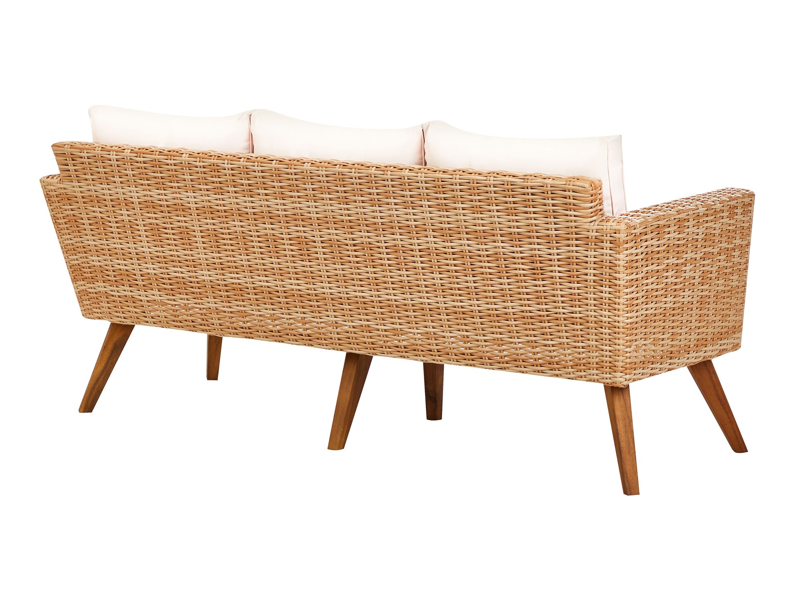 Aiamööblikomplekt Berwyn 2712 (Helepruun + Valge)