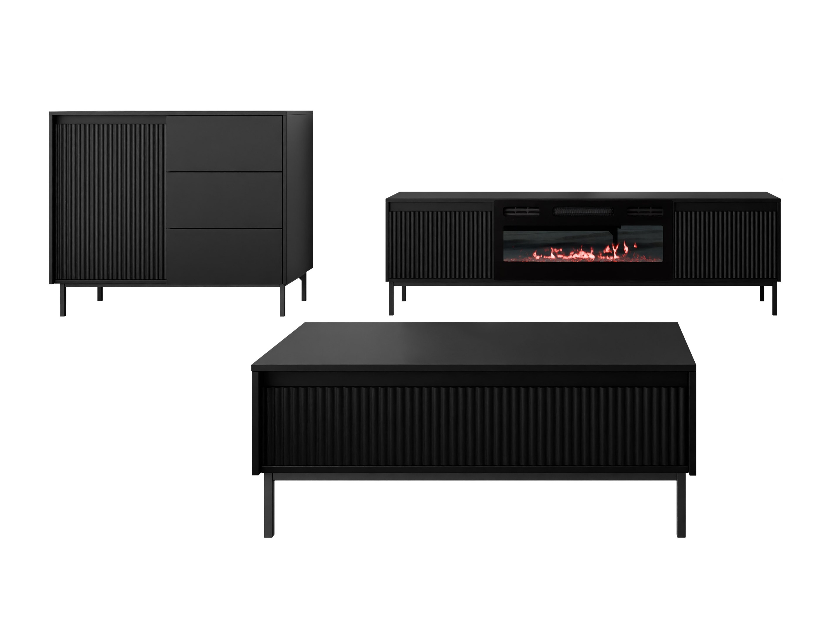 Elutoa komplekt Comfivo Delruva 110 (Must)