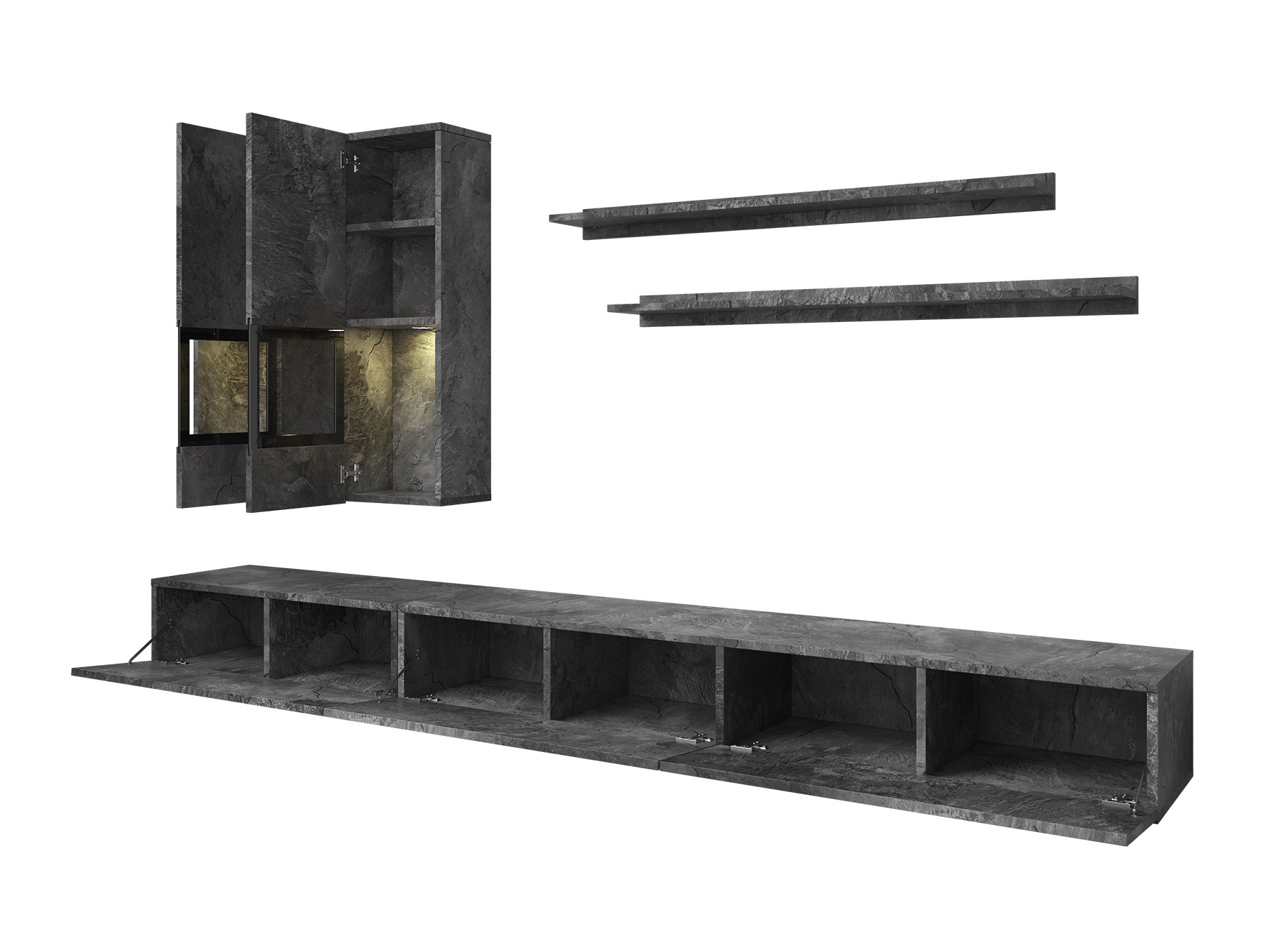 Elutoa komplekt Serodeu 100 (Tume betoon)