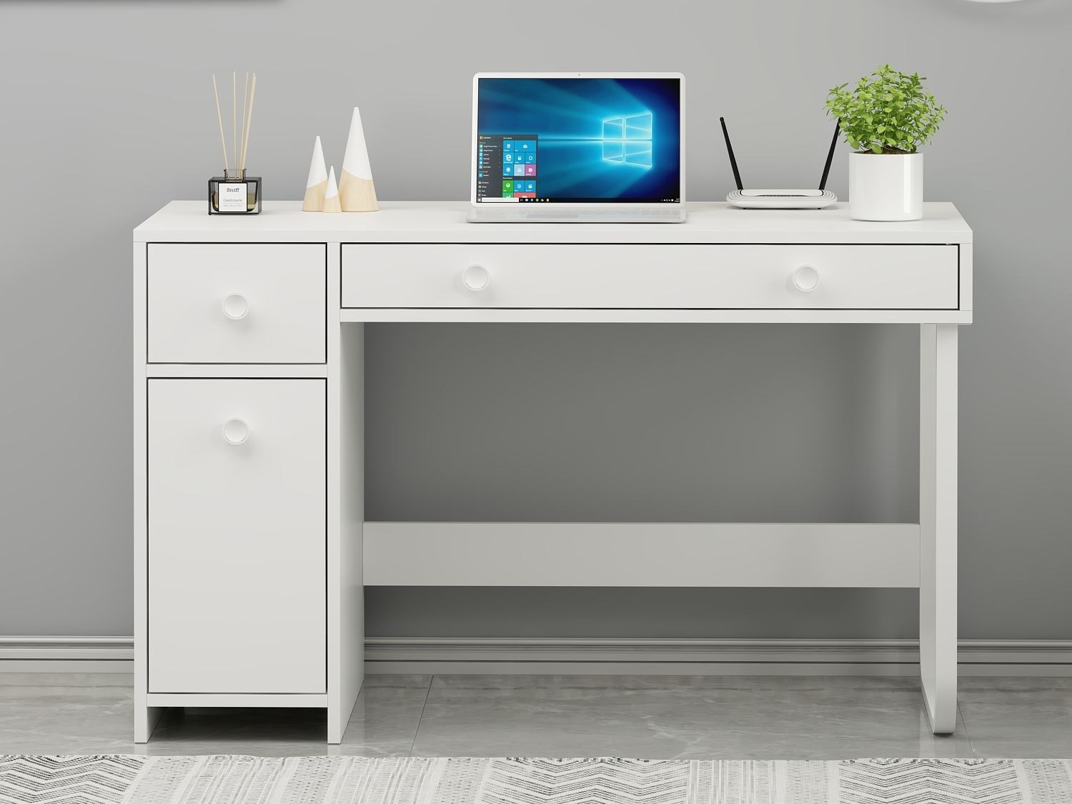 Kirjutuslaud Kailua 2583 (Valge)