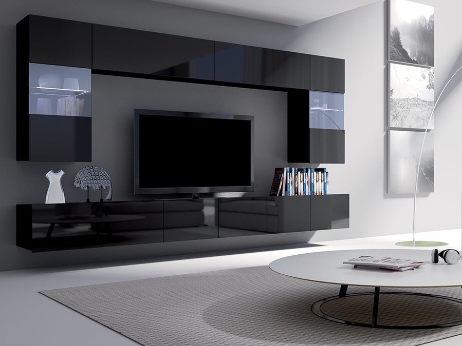 Seinakapp Tivdalu 101 (Must + Läikiv must)