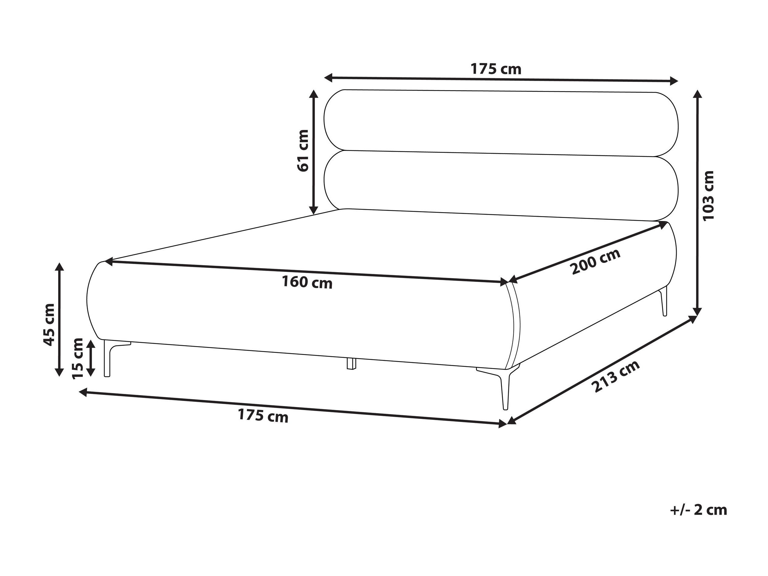 Voodi Berwyn 2717 (Helebeež)
