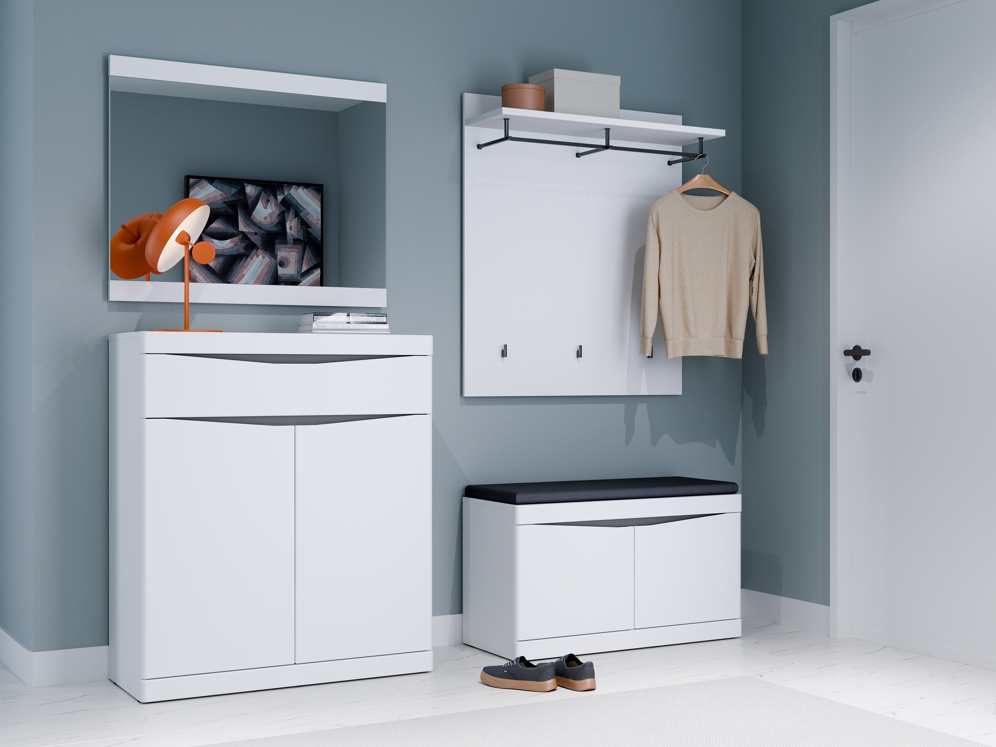 Esikukomplekt Venlori 119 (Valge)