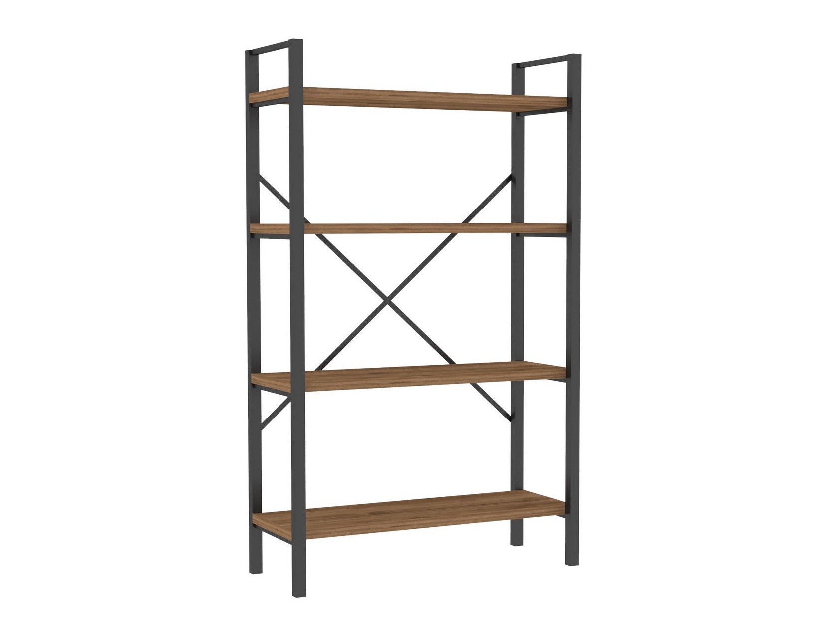 Riiul Kailua 2598 (Pähkel + Must)