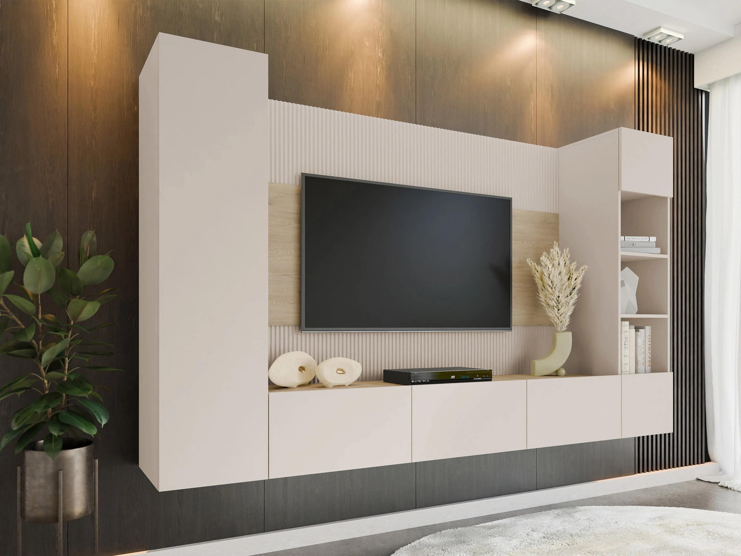 Elutoa komplekt Comfivo 450 (Beež + Tamm)