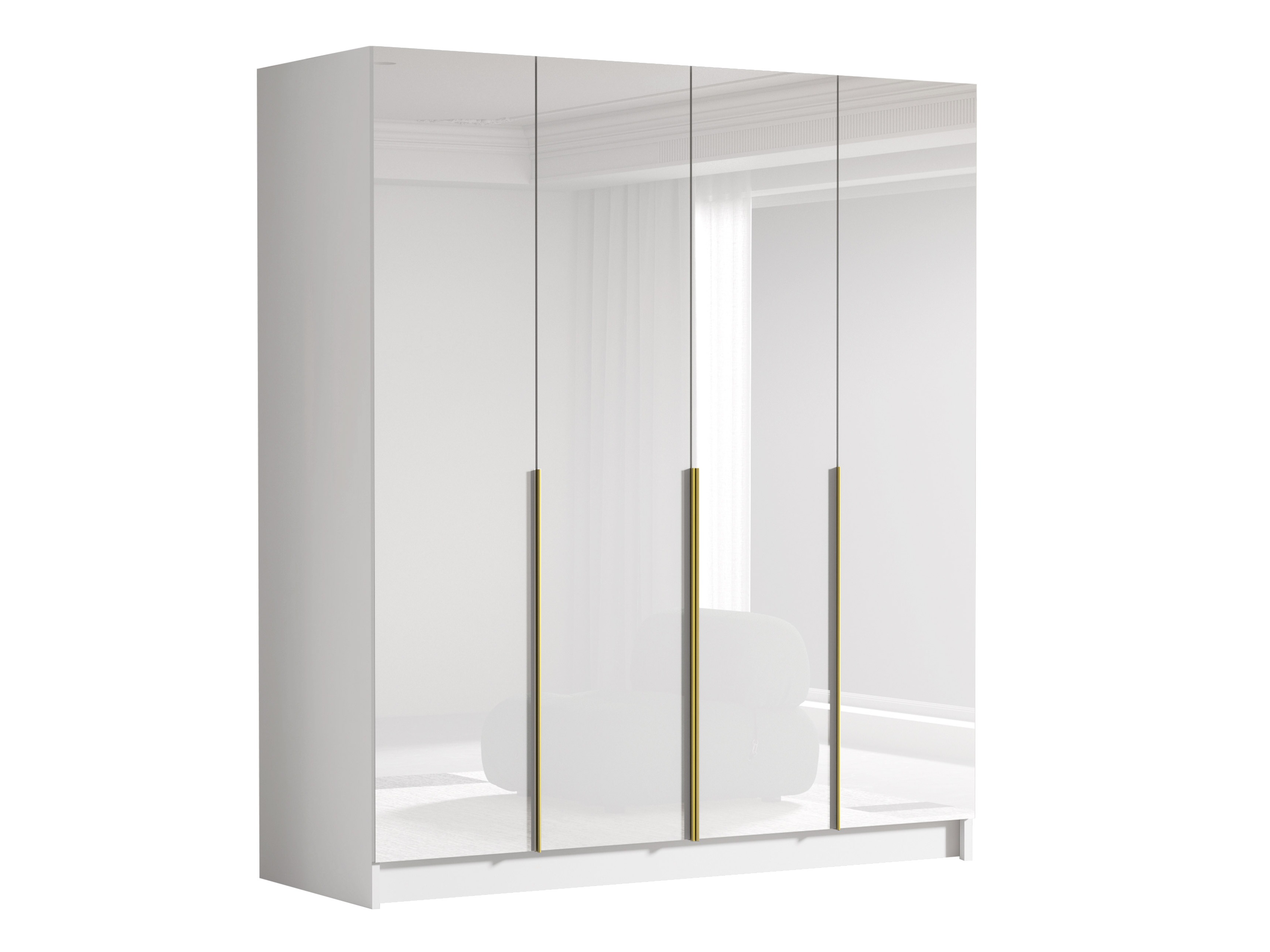 Riidekapp Atlanta 176 (Kuldne)