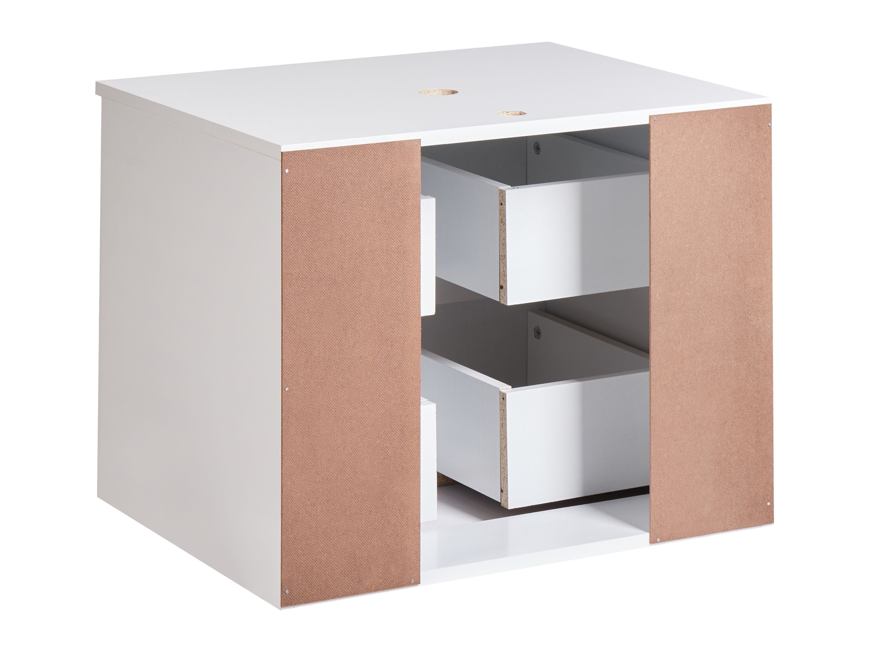 Vannitoa põrandakapp kraanikausile Berwyn 2719 (Valge)