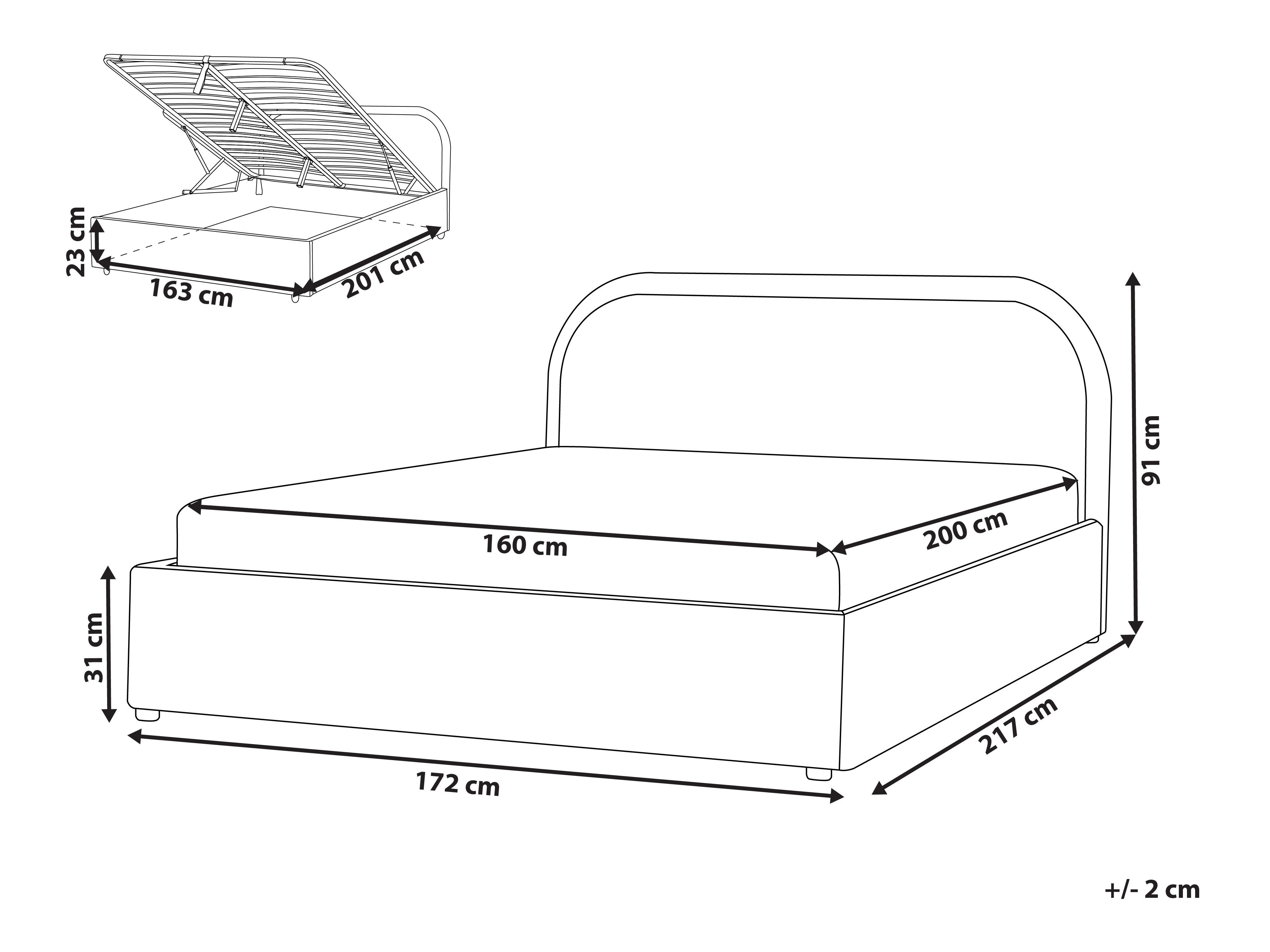Voodi Berwyn 2062 (Beež)