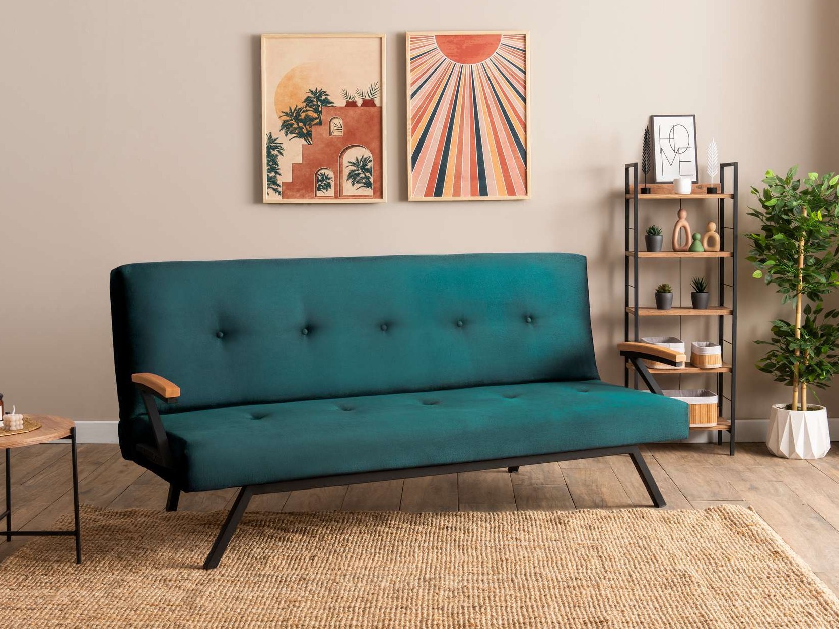 Diivanvoodi Altadena 604 (Türkiis)