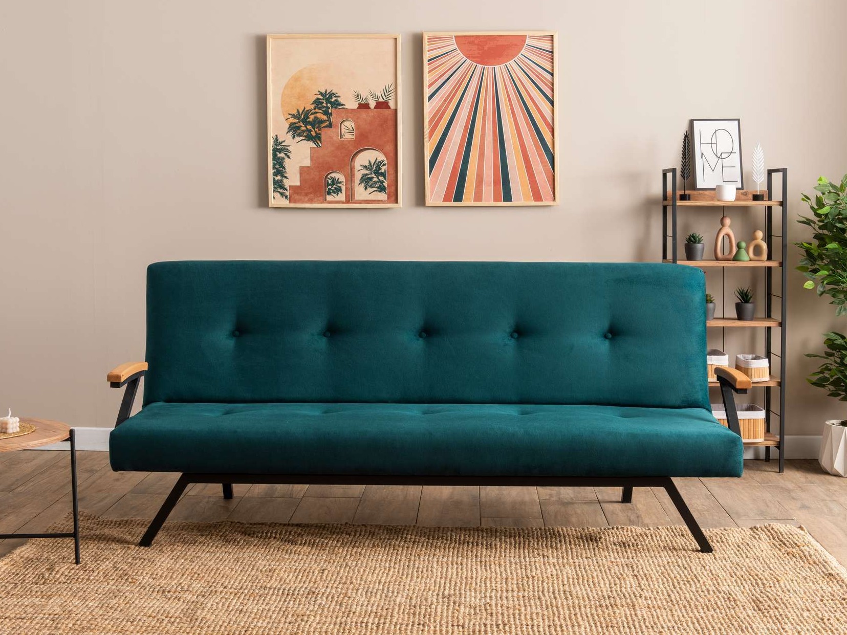 Diivanvoodi Altadena 604 (Türkiis)