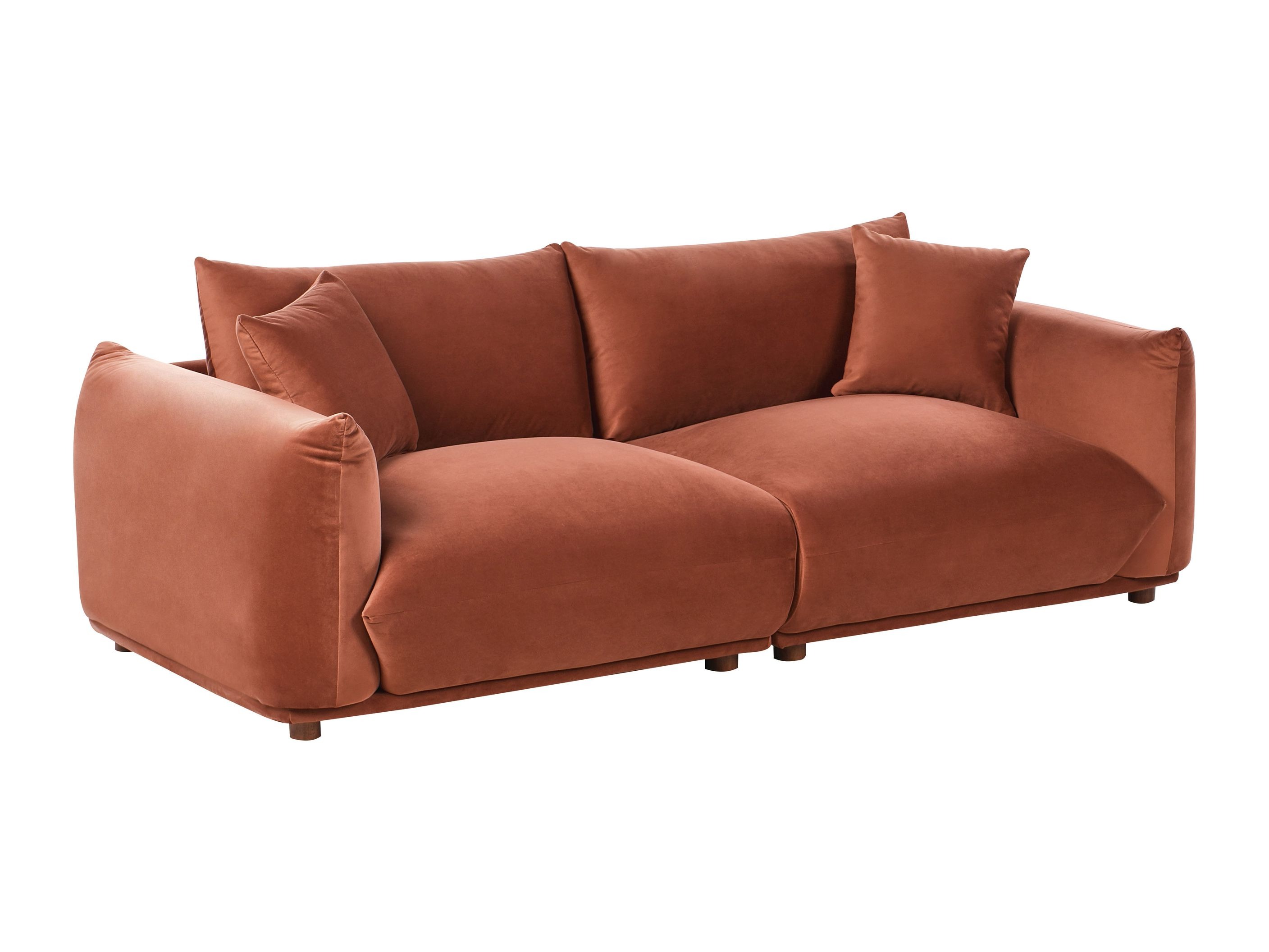 Pehme mööbli komplekt Berwyn 2724 (Oranž)