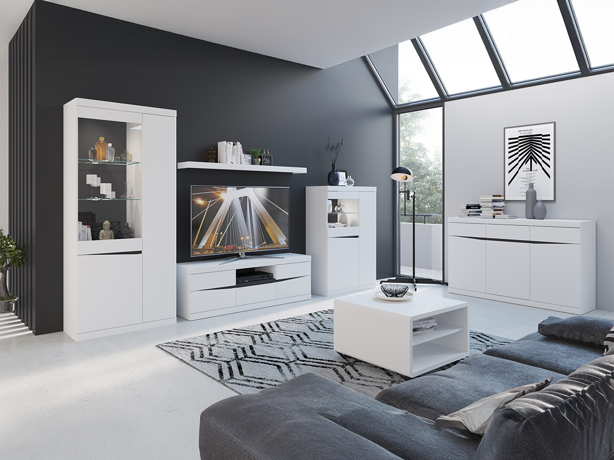 Seinariiul Venlori 125 (Valge + Grafiit)