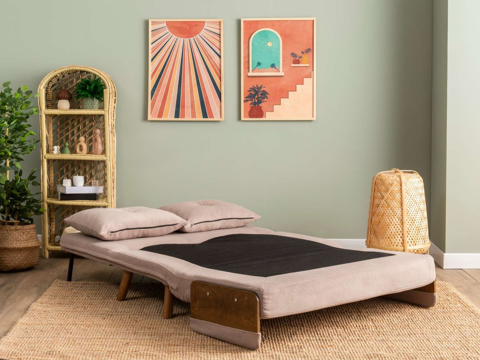 Diivanvoodi Altadena 606 (Helepruun)