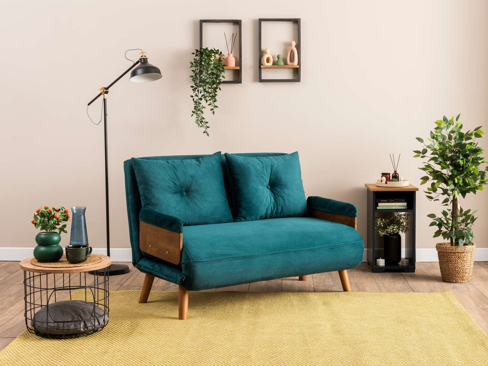 Diivanvoodi Altadena 606 (Türkiis)