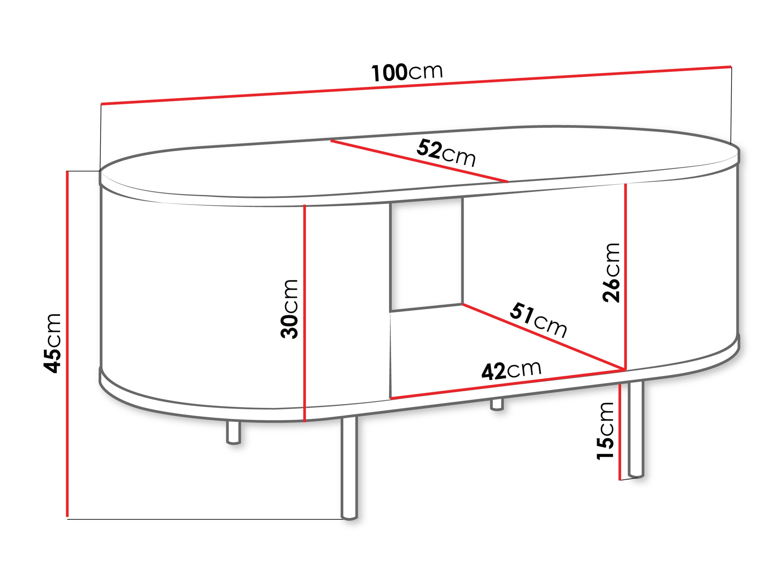 Diivanilaud Comfivo Livtena (Must marmor + Must)