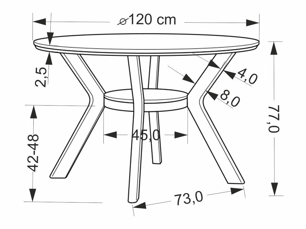 Söögitoakomplekt Houston 1985