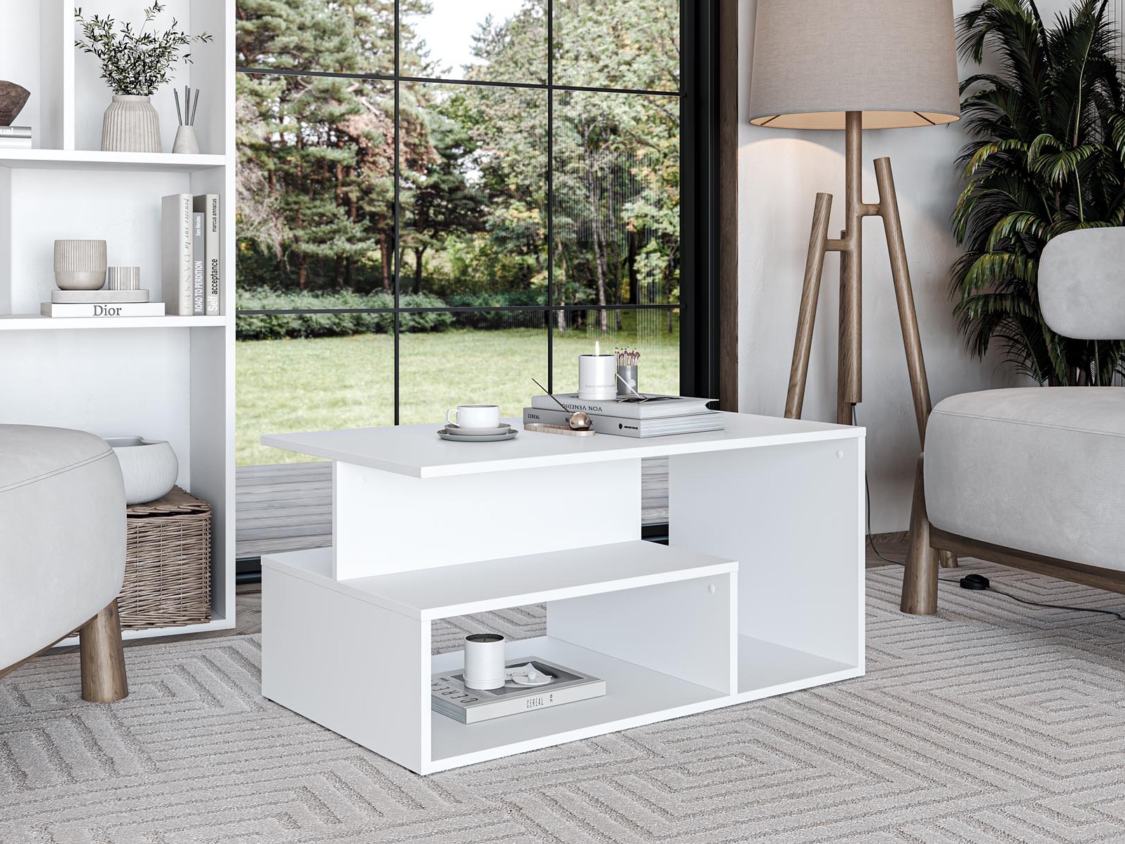 Diivanilaud Houston 1991 (Valge)