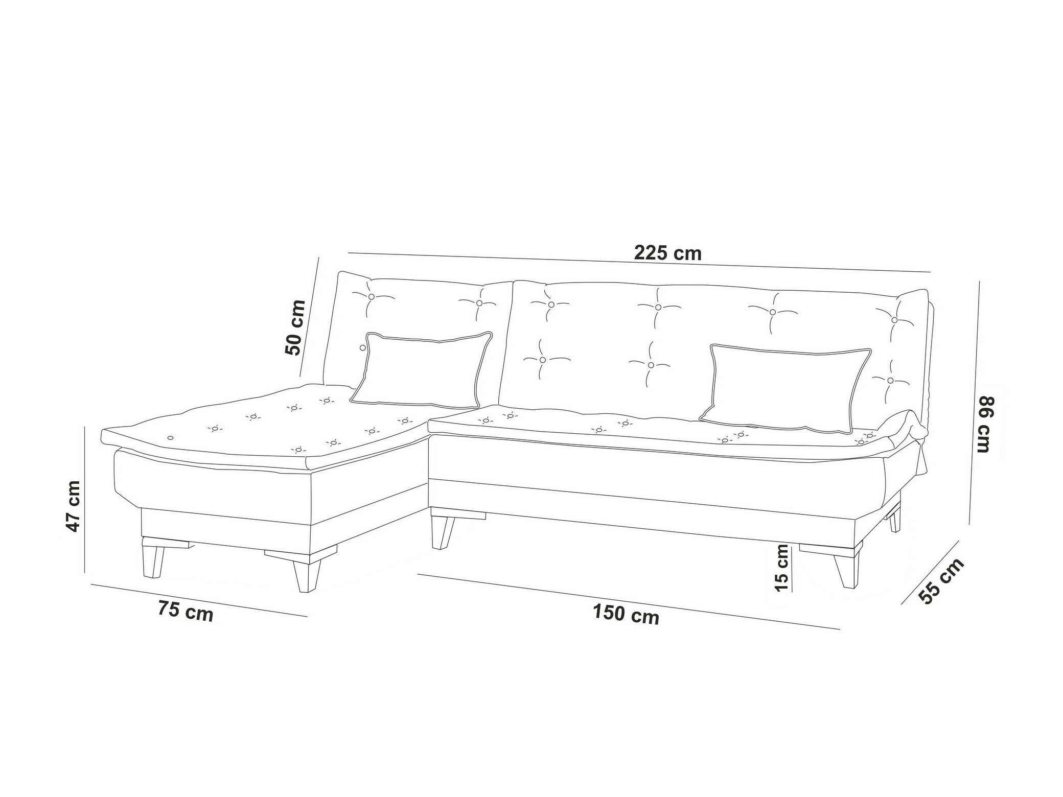 Nurgadiivan Altadena 611 (Sinine)