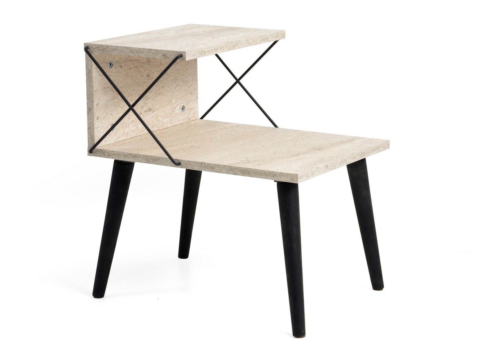 Öökapp Kailua 368 (Hele travertiin + Must)