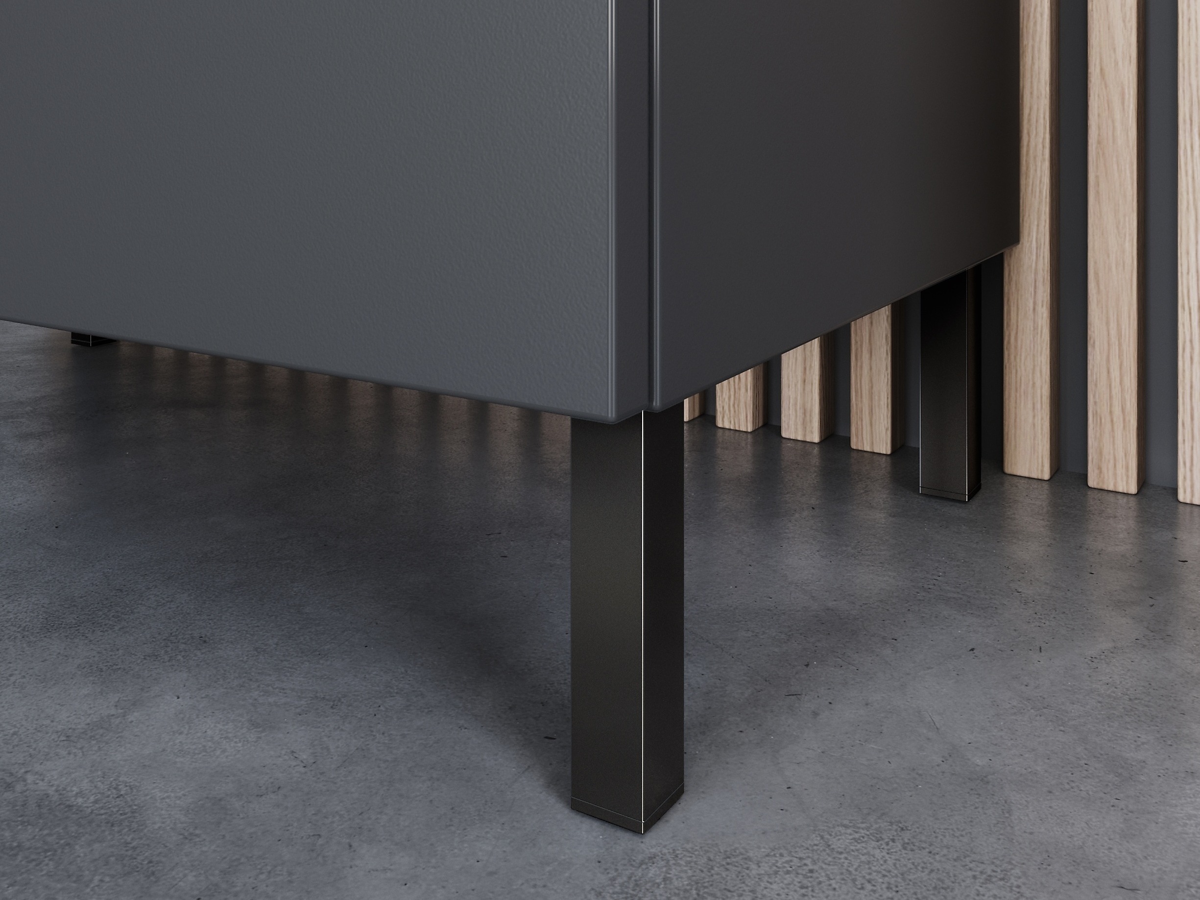 Vannitoa põrandakapp Felfere 105 (Grafiit)