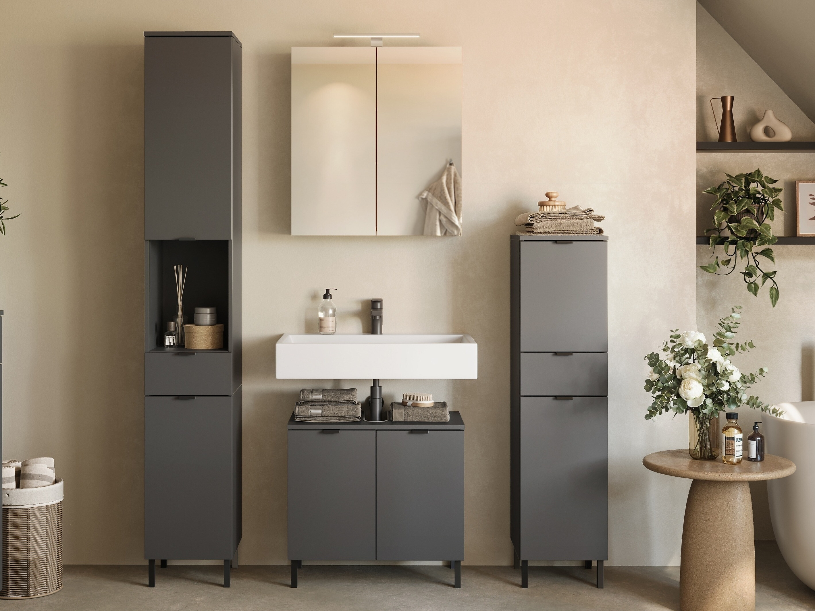 Vannitoakomplekt Felfere 108 (Antratsiit)