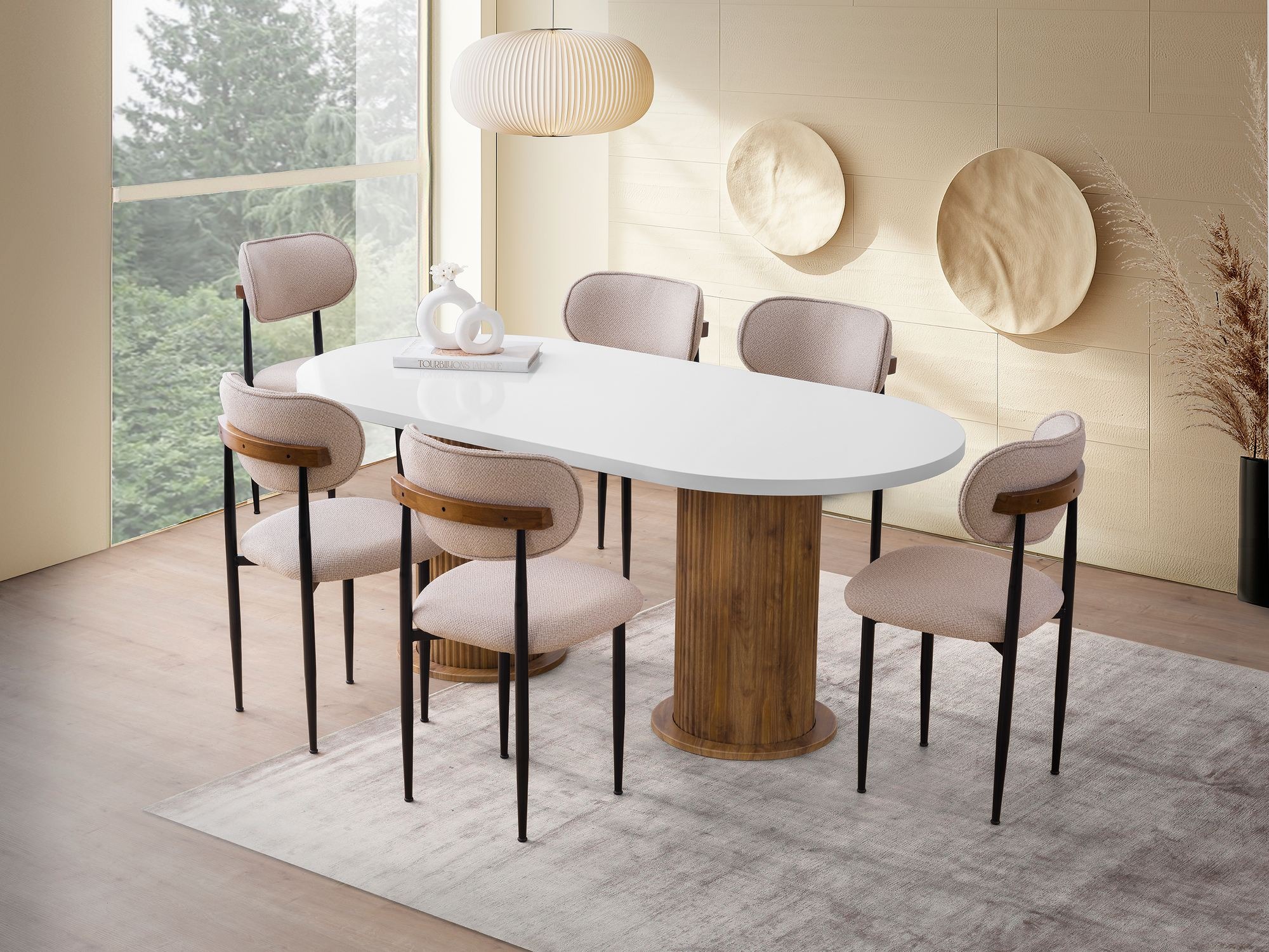 Laud Kailua 2623 (Valge + Pähkel)