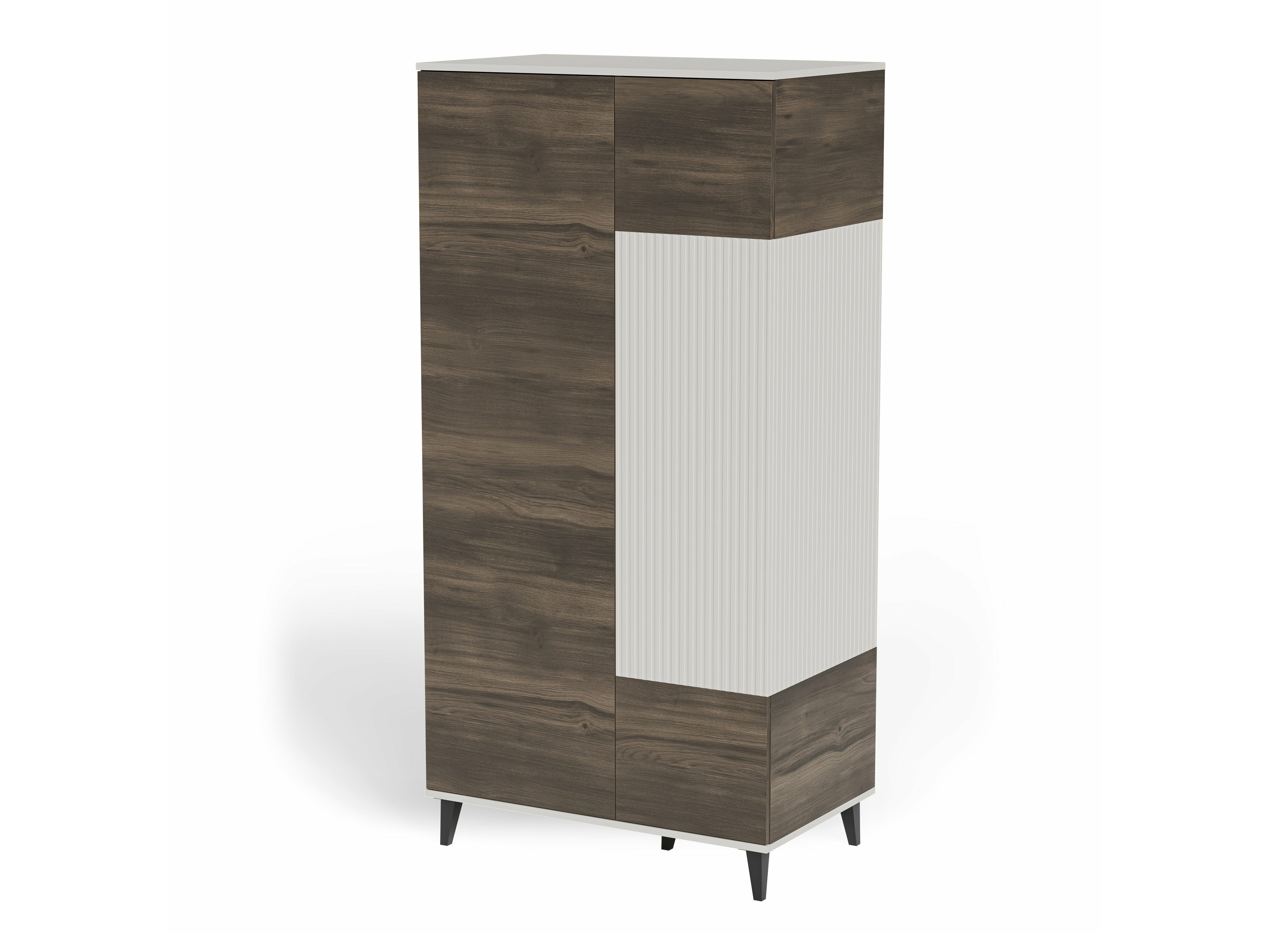 Riidekapp Luelia 113 (Pähkel + Kašmiir)