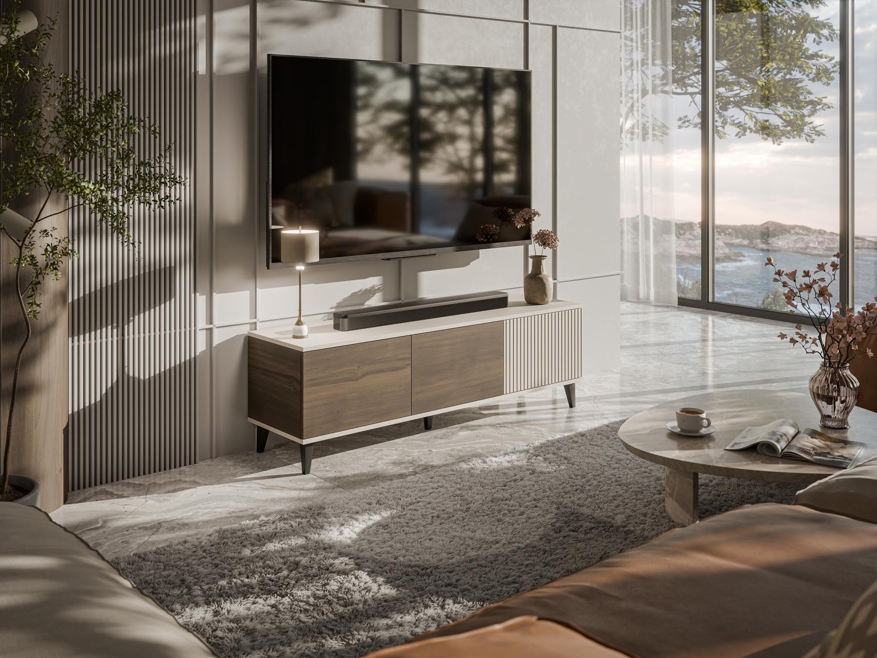 TV-alus Luelia 116 (Pähkel + Kašmiir)