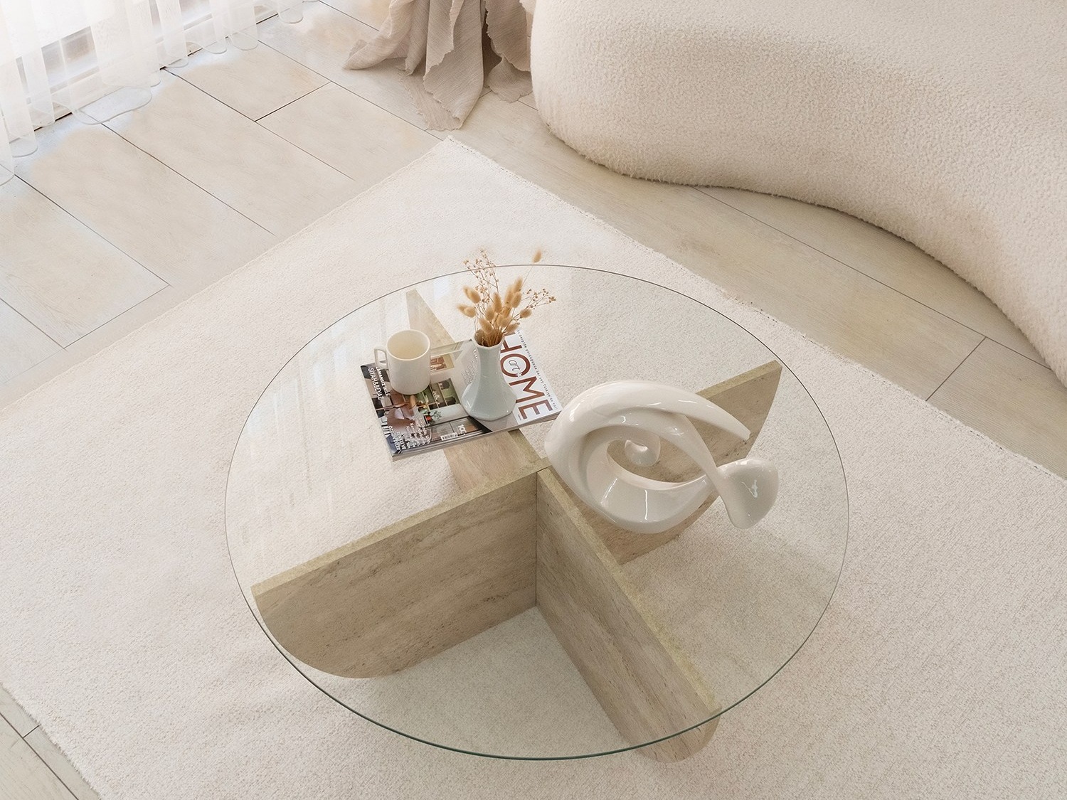 Diivanilaud Kailua 411 (Hele travertiin)