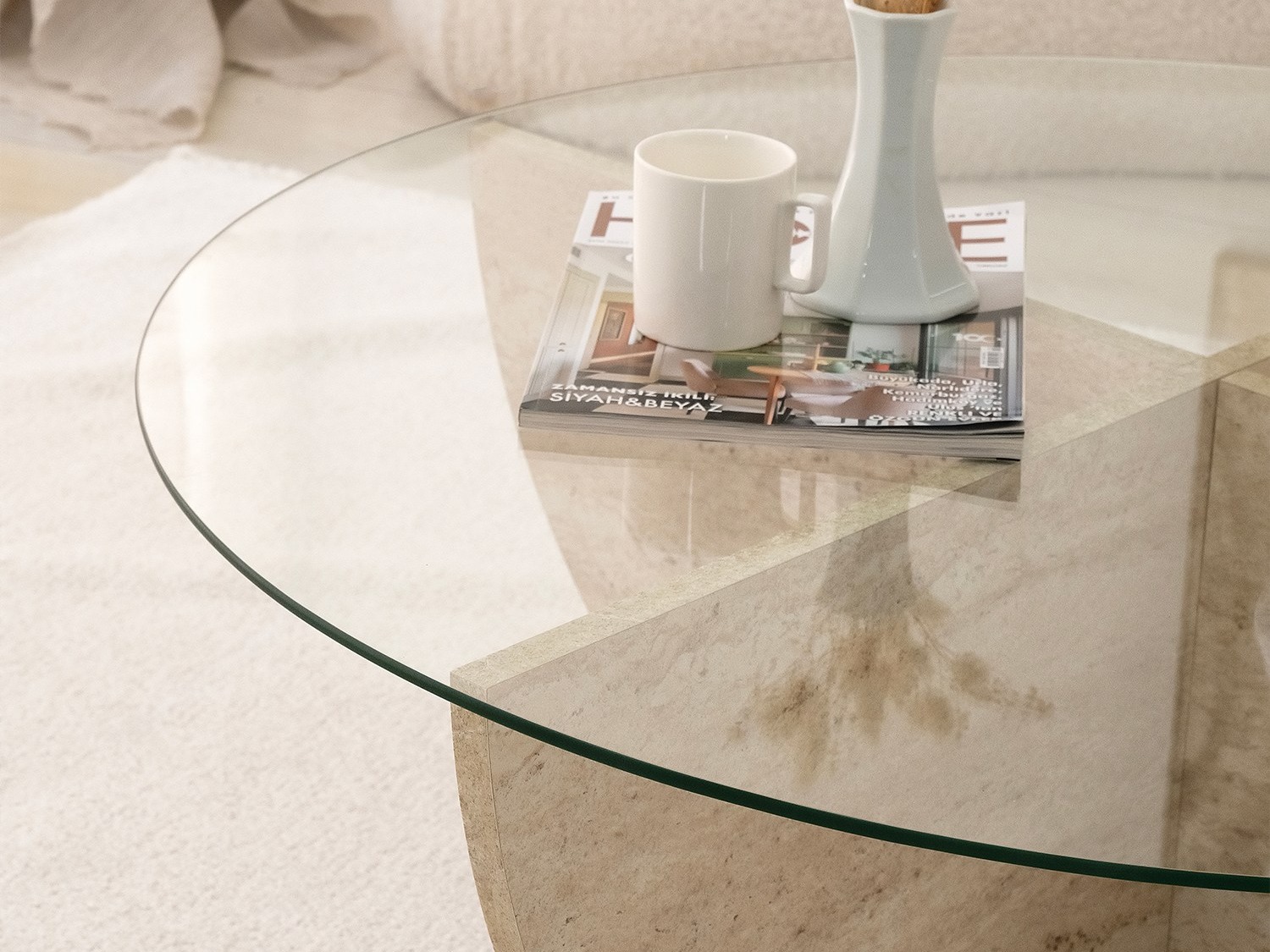 Diivanilaud Kailua 411 (Hele travertiin)